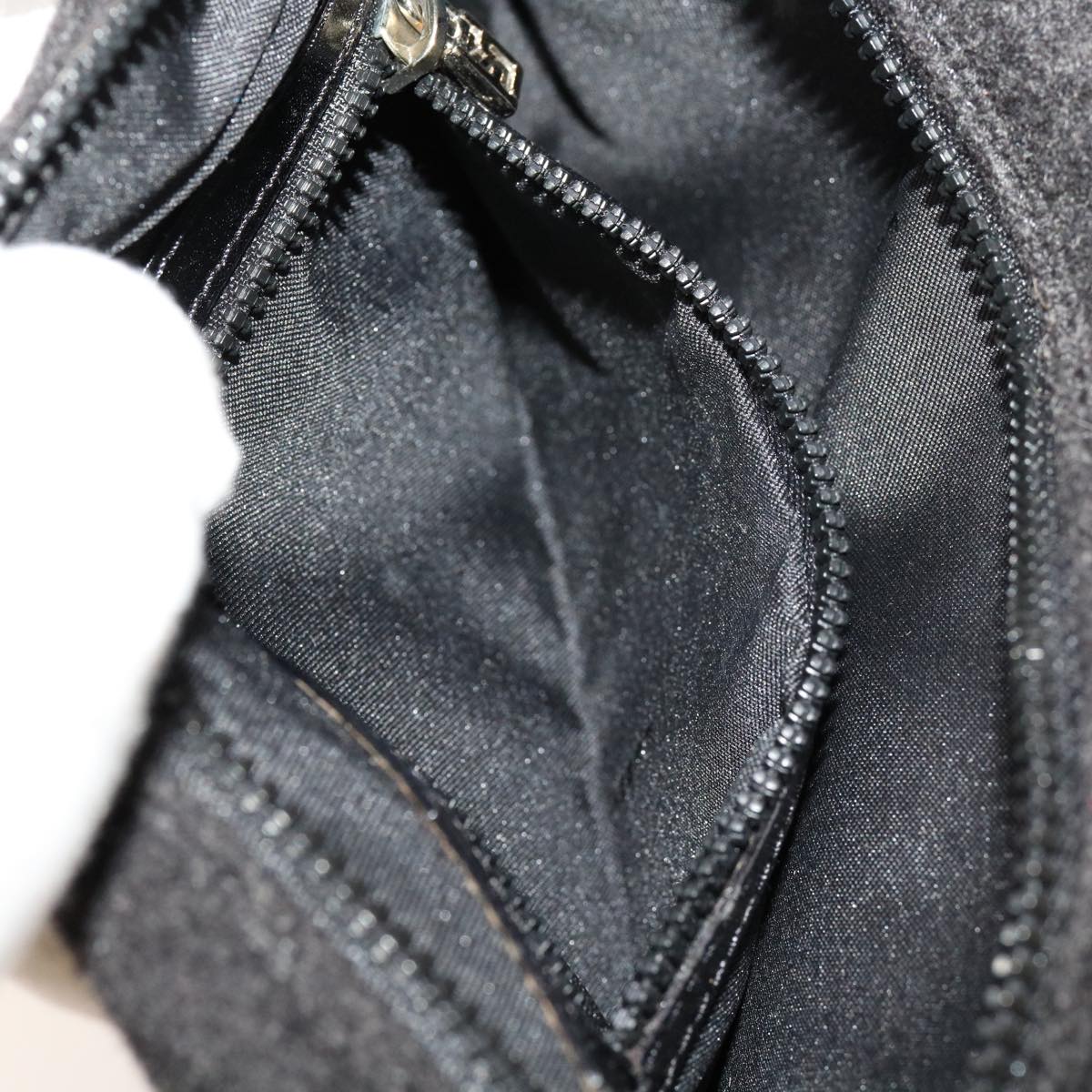 FENDI Body Bag Wool Gray mr060
