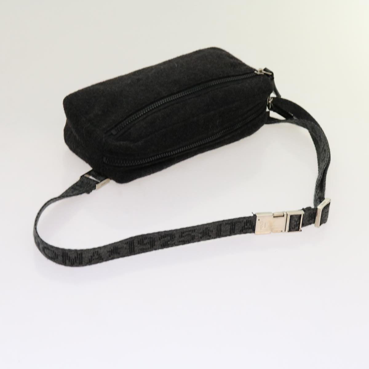 FENDI Body Bag Wool Gray mr060