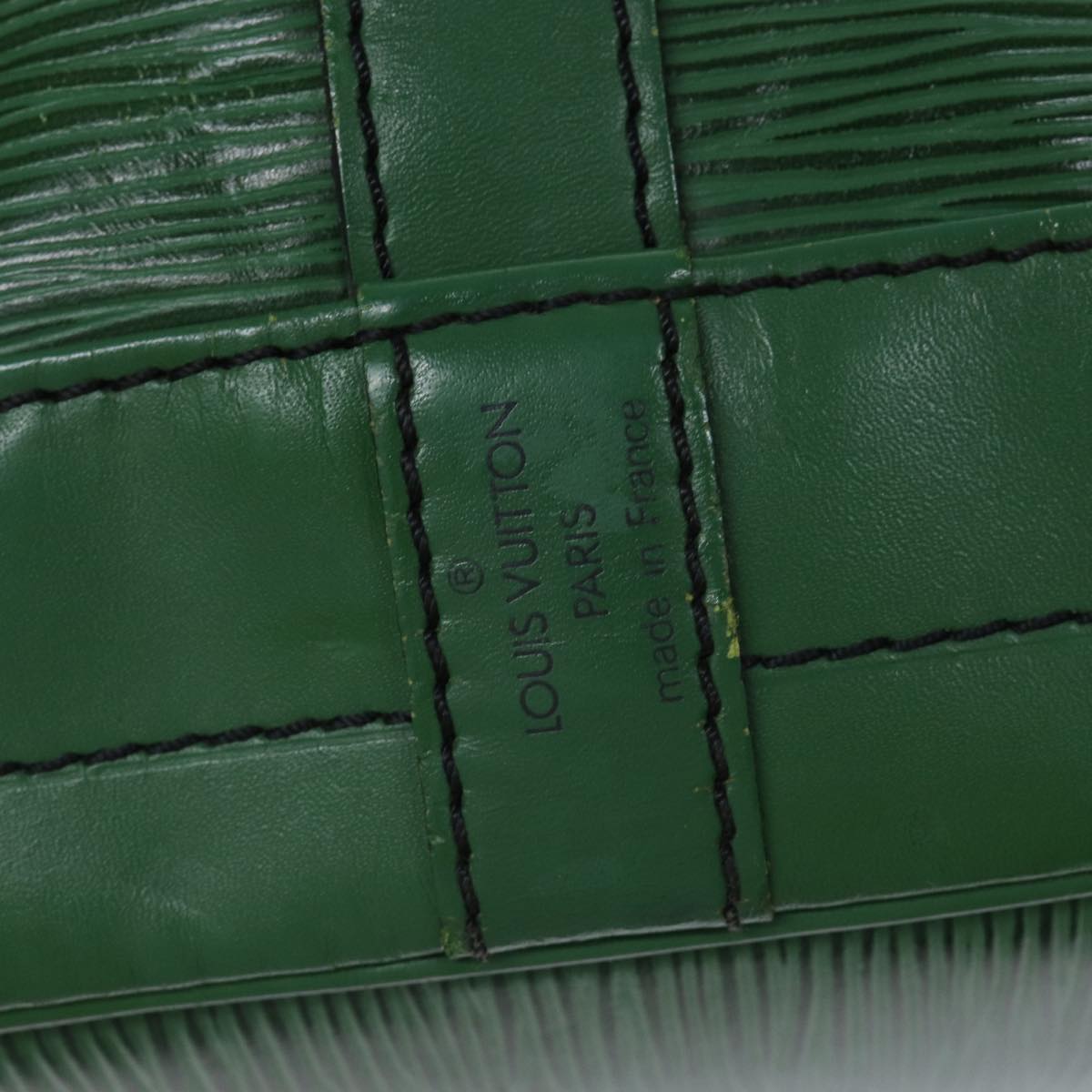 LOUIS VUITTON Epi Noe Shoulder Bag Green M44004 LV mr145