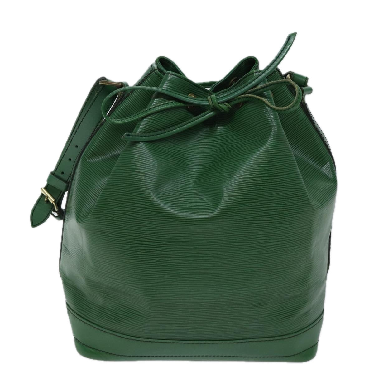 LOUIS VUITTON Epi Noe Shoulder Bag Green M44004 LV mr145