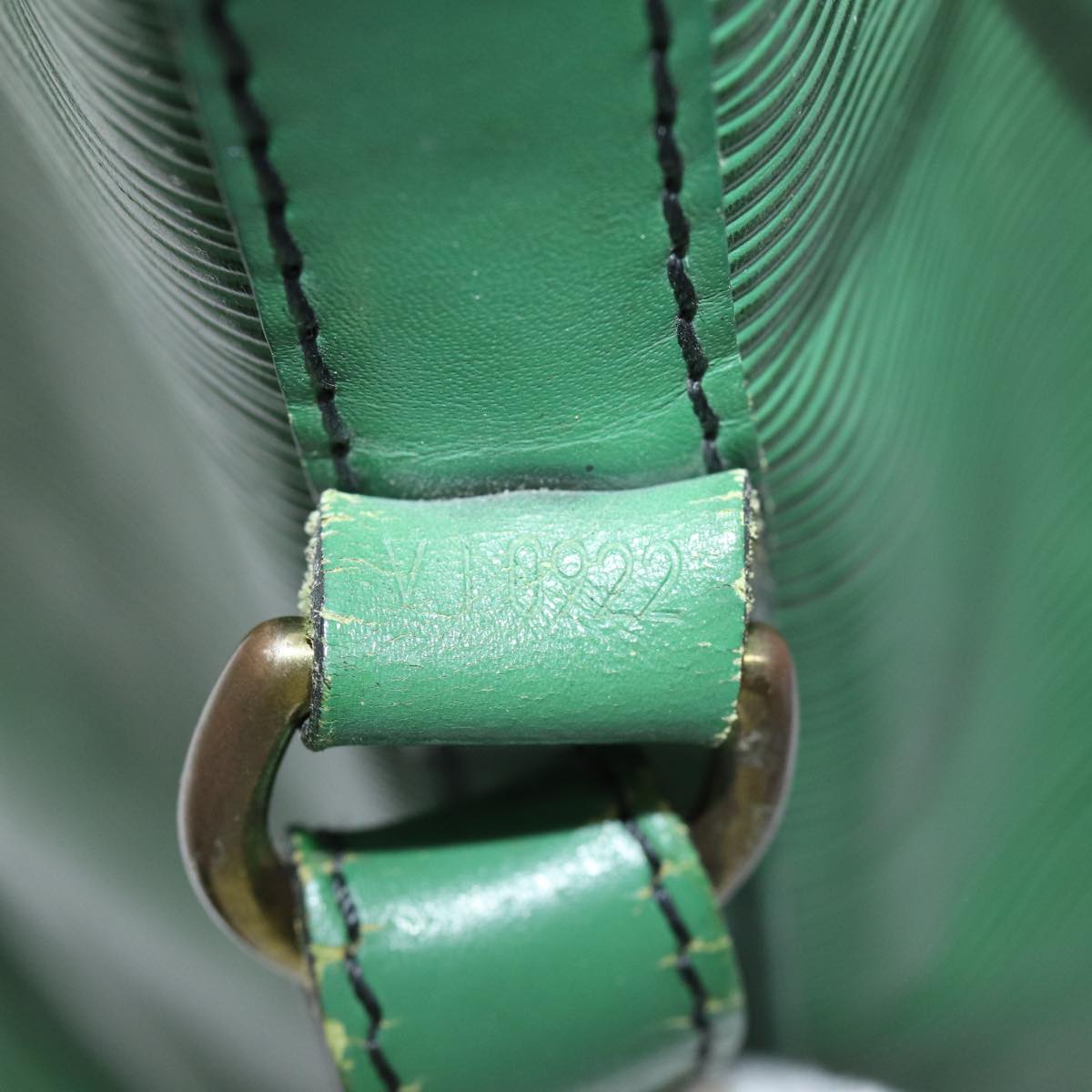 LOUIS VUITTON Epi Noe Shoulder Bag Green M44004 LV mr145
