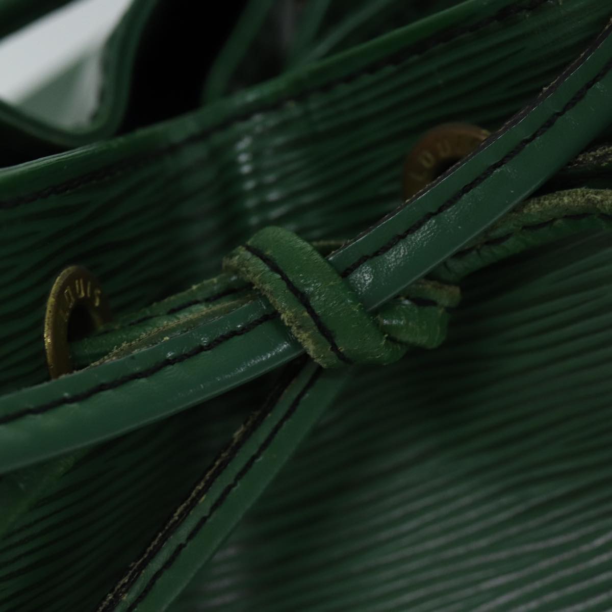 LOUIS VUITTON Epi Noe Shoulder Bag Green M44004 LV mr145