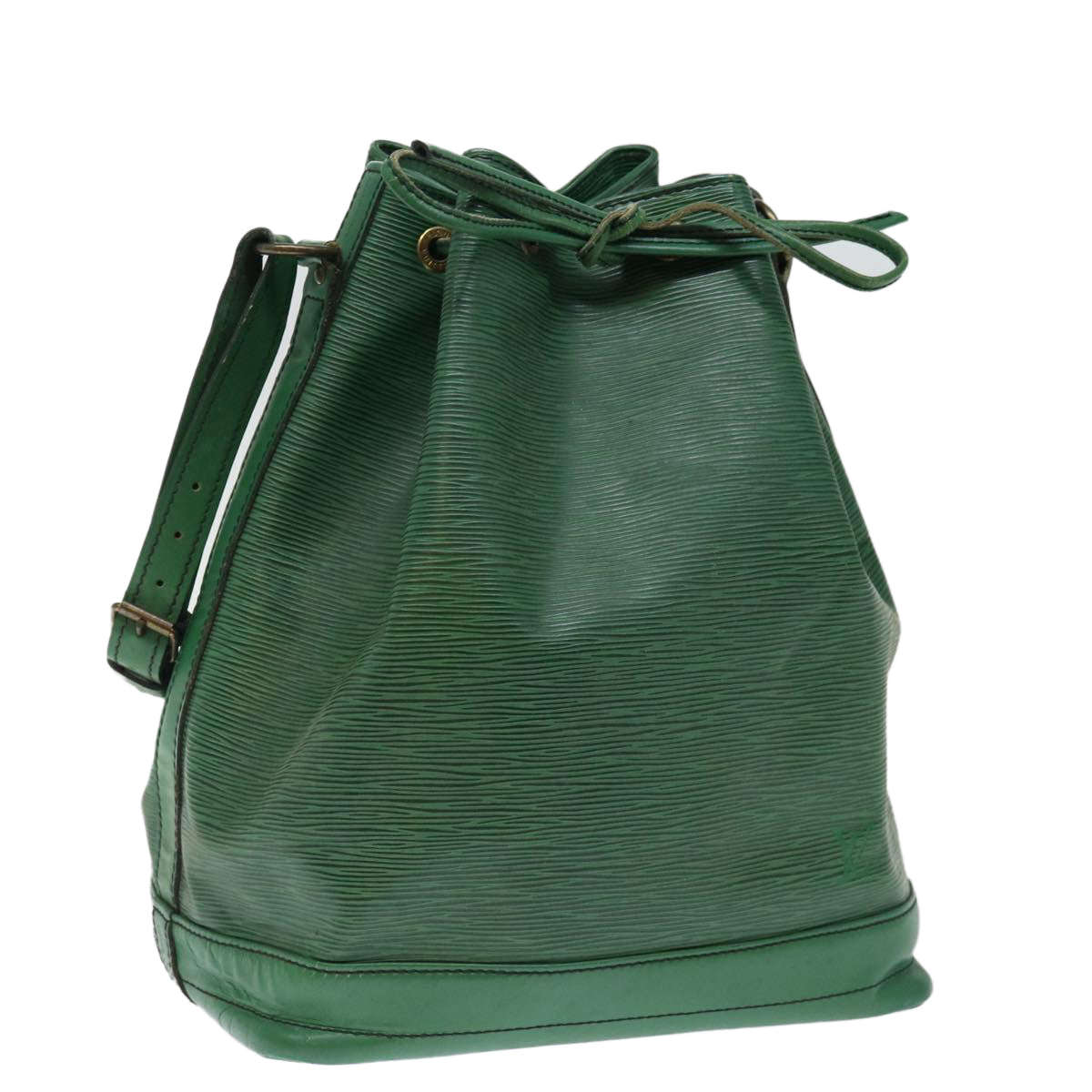 LOUIS VUITTON Epi Noe Shoulder Bag Green M44004 LV mr148