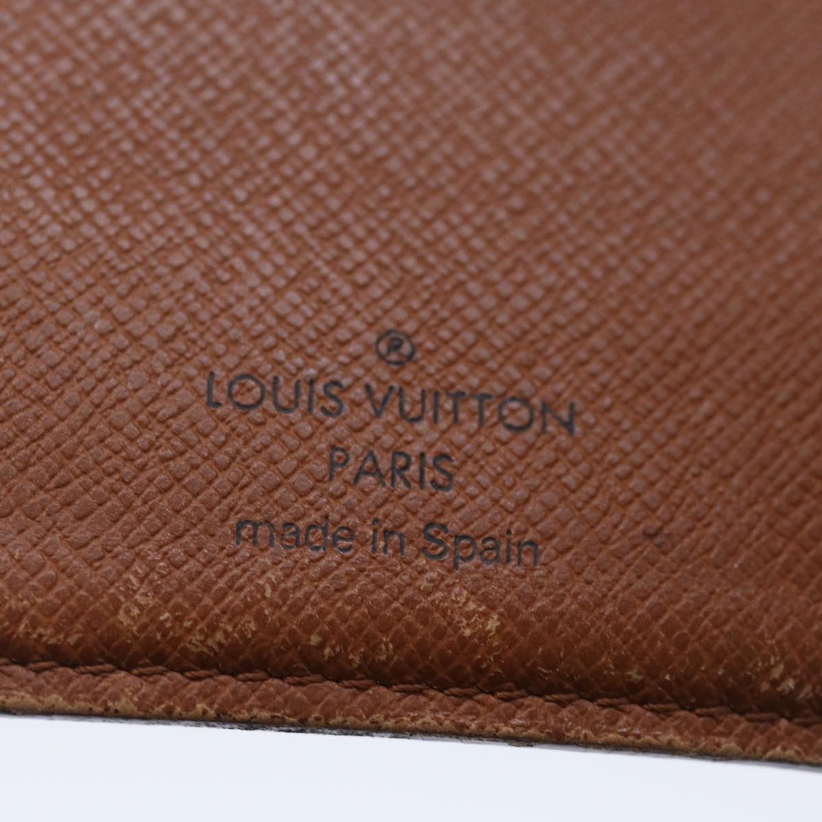 LOUIS VUITTON Monogram Agenda PM Day Planner Cover R20005 LV mr149