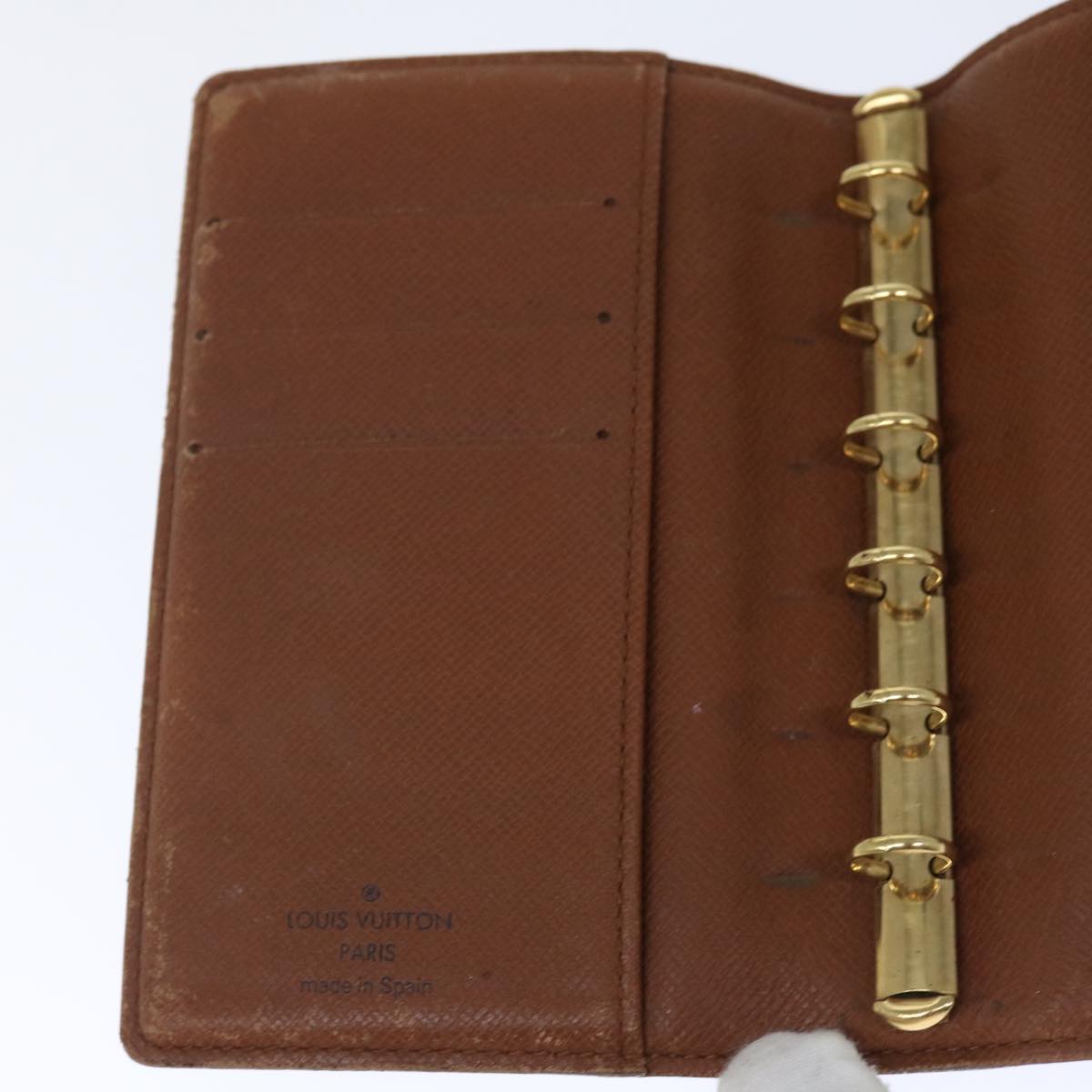 LOUIS VUITTON Monogram Agenda PM Day Planner Cover R20005 LV mr149
