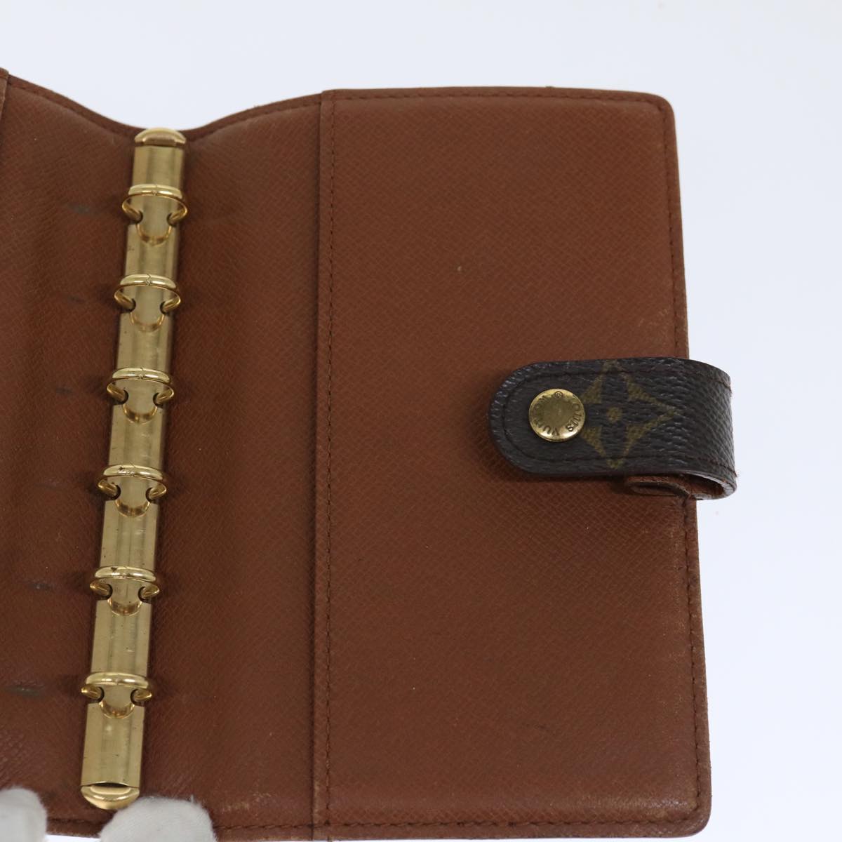 LOUIS VUITTON Monogram Agenda PM Day Planner Cover R20005 LV mr149