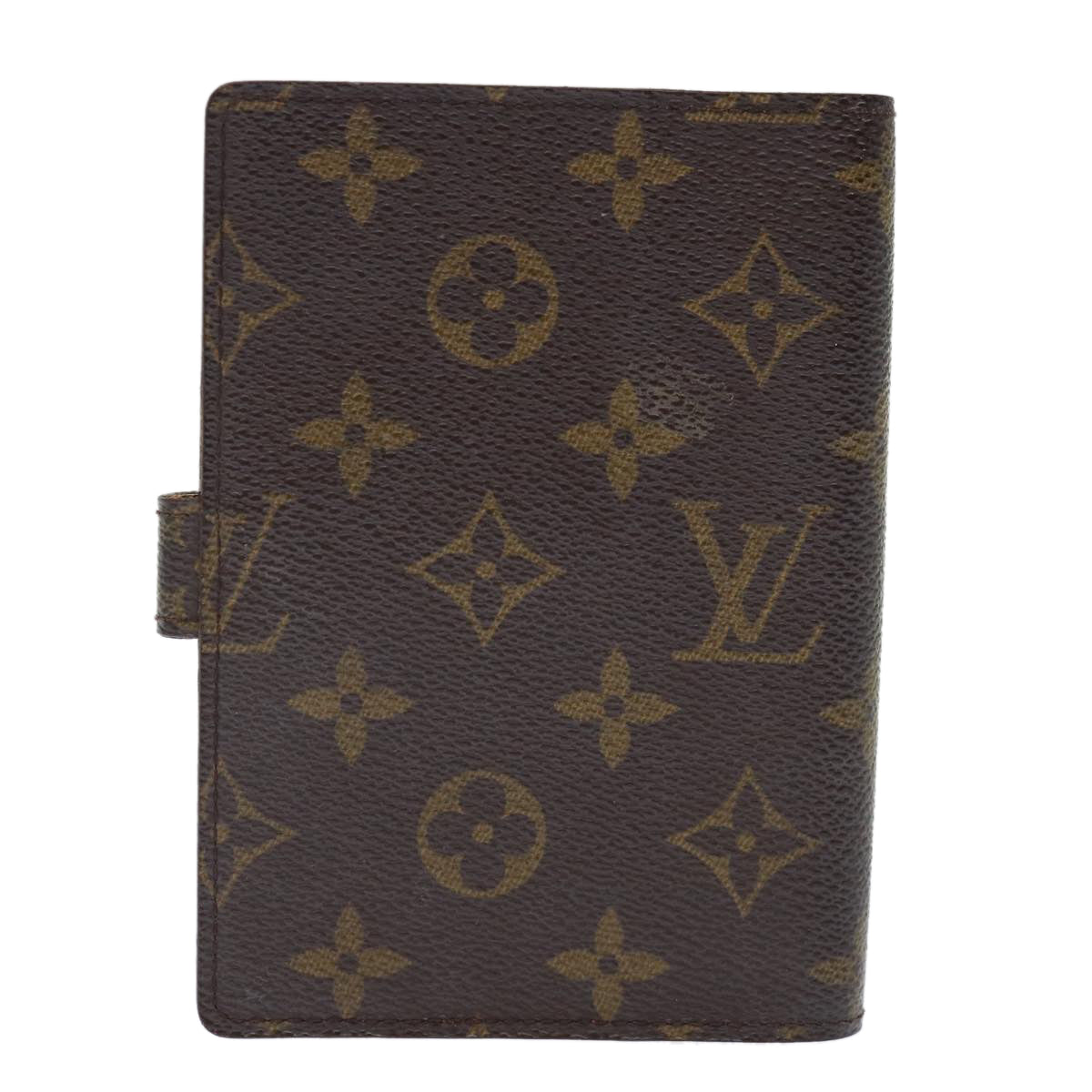LOUIS VUITTON Monogram Agenda PM Day Planner Cover R20005 LV mr149