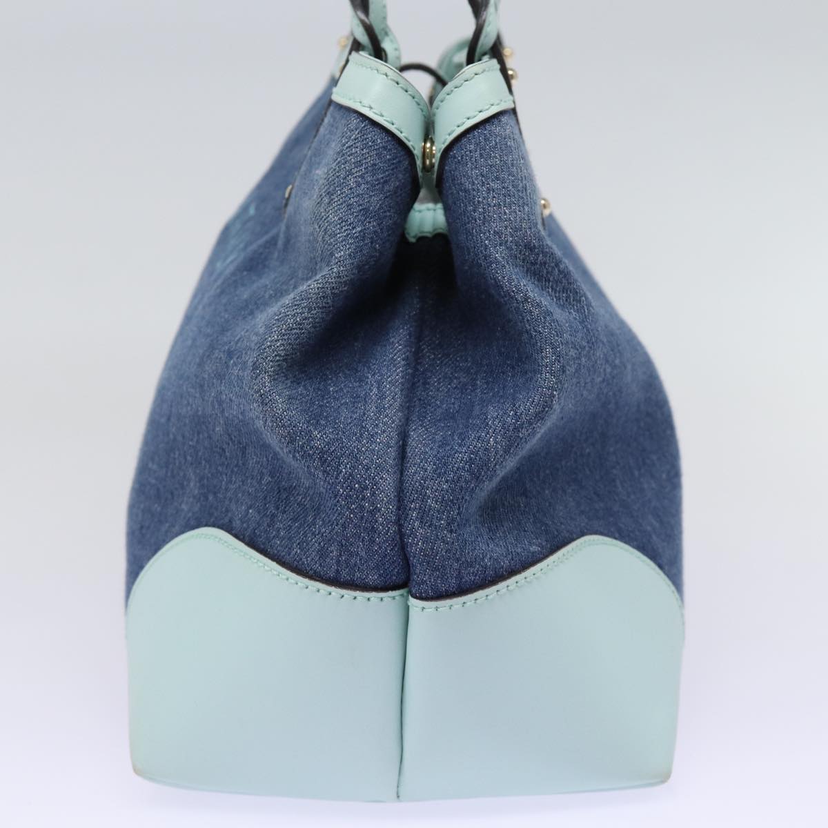 GUCCI Tote Bag Denim Navy 348715 mr243