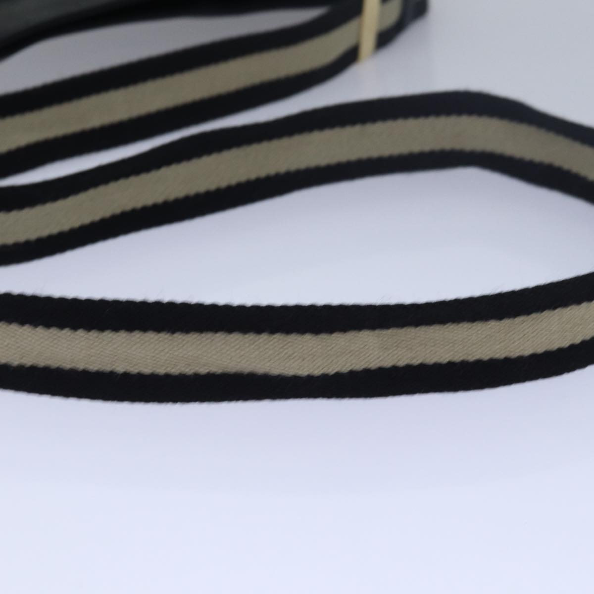 GUCCI Sherry Line GG Canvas Shoulder Bag Black White 001 4094 mr271