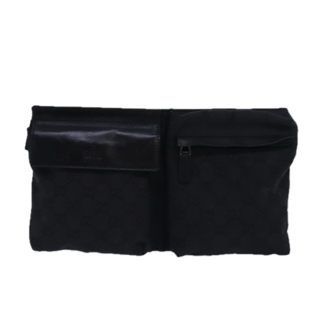 GUCCI GG Canvas Waist bag Black 28566 mr292