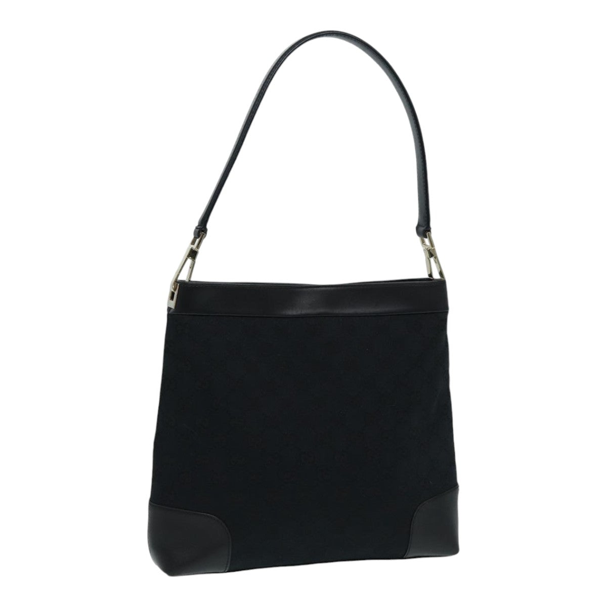 GUCCI GG Canvas Shoulder Bag Black 001 4231 mr368