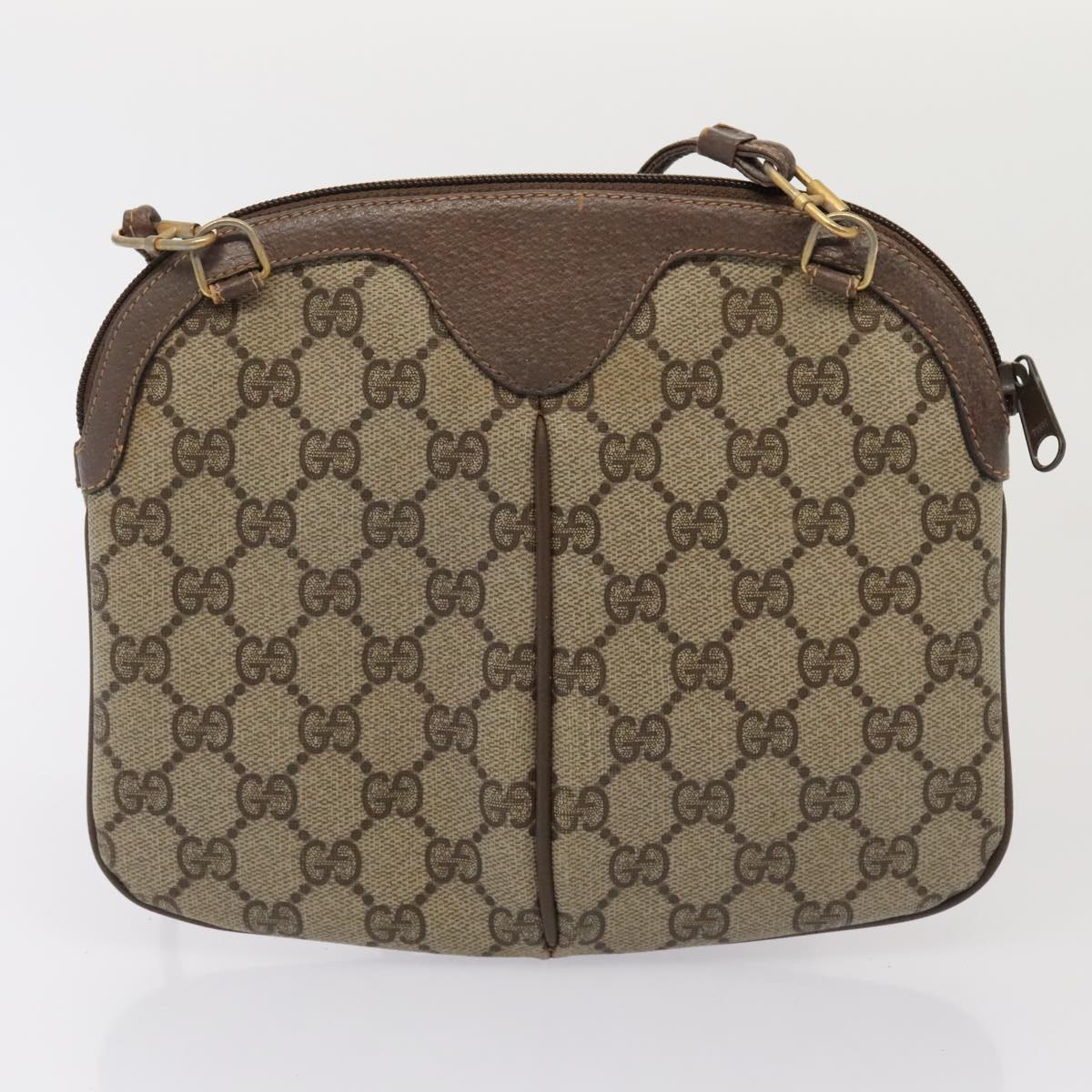 GUCCI GG Supreme Web Sherry Line Shoulder Bag 2Set Beige Red Green mr462