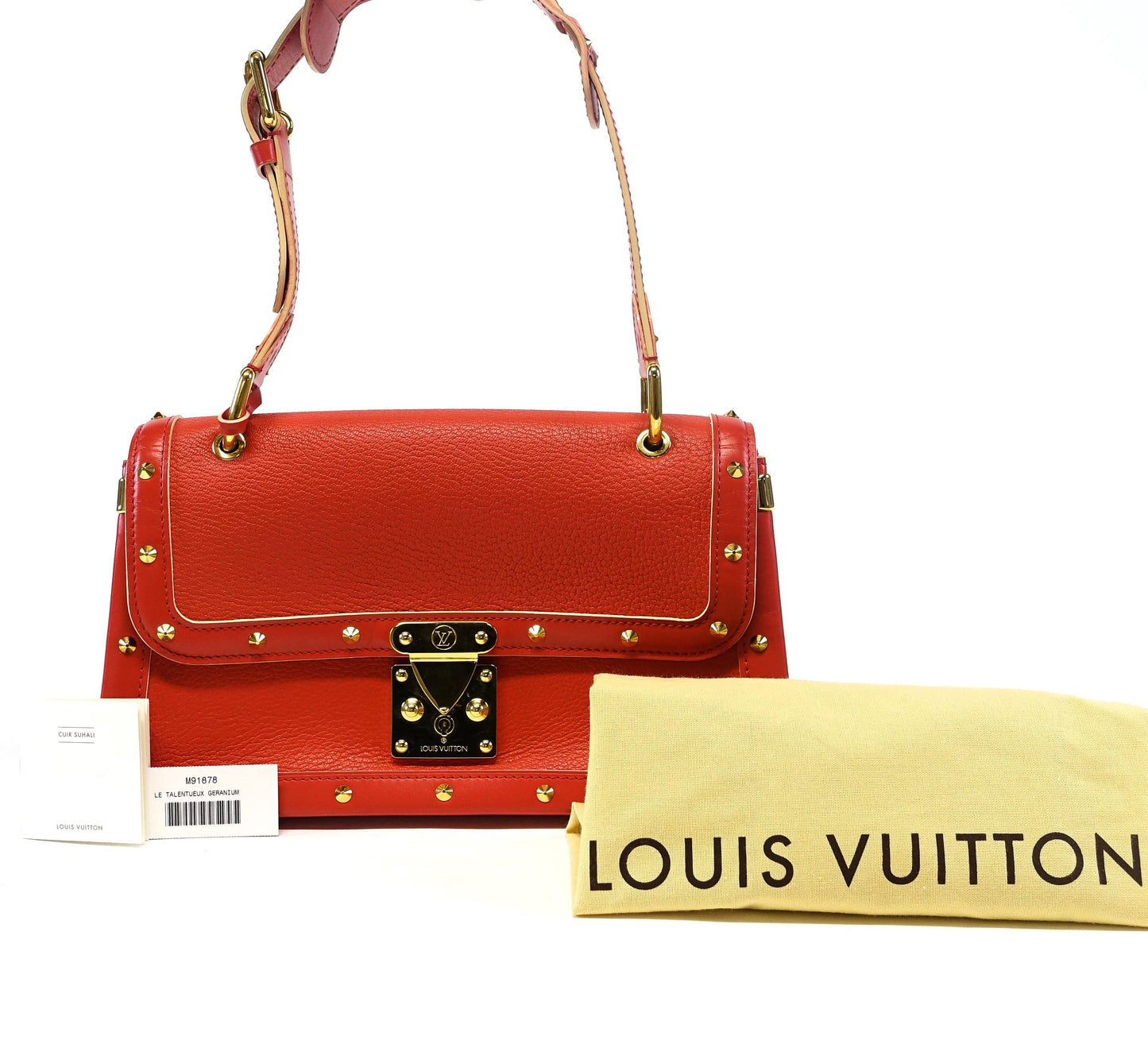 Louis Vuitto Geranium Suhali L'Amiable Shoulder Bag