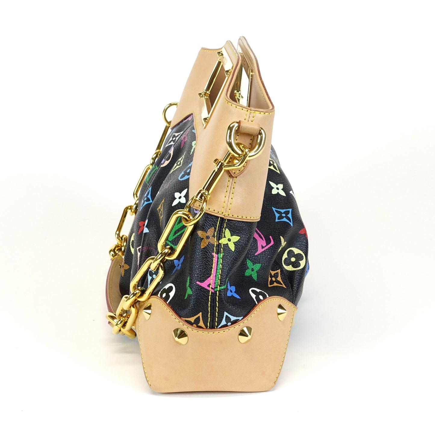 Louis Vuitto Judy MM Multicoloured Monogram Canvas Handbag