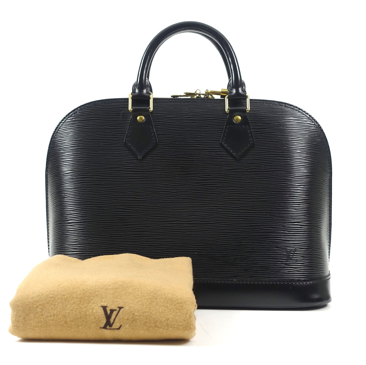 Louis Vuitto Alma MM Epi Leather Handbag