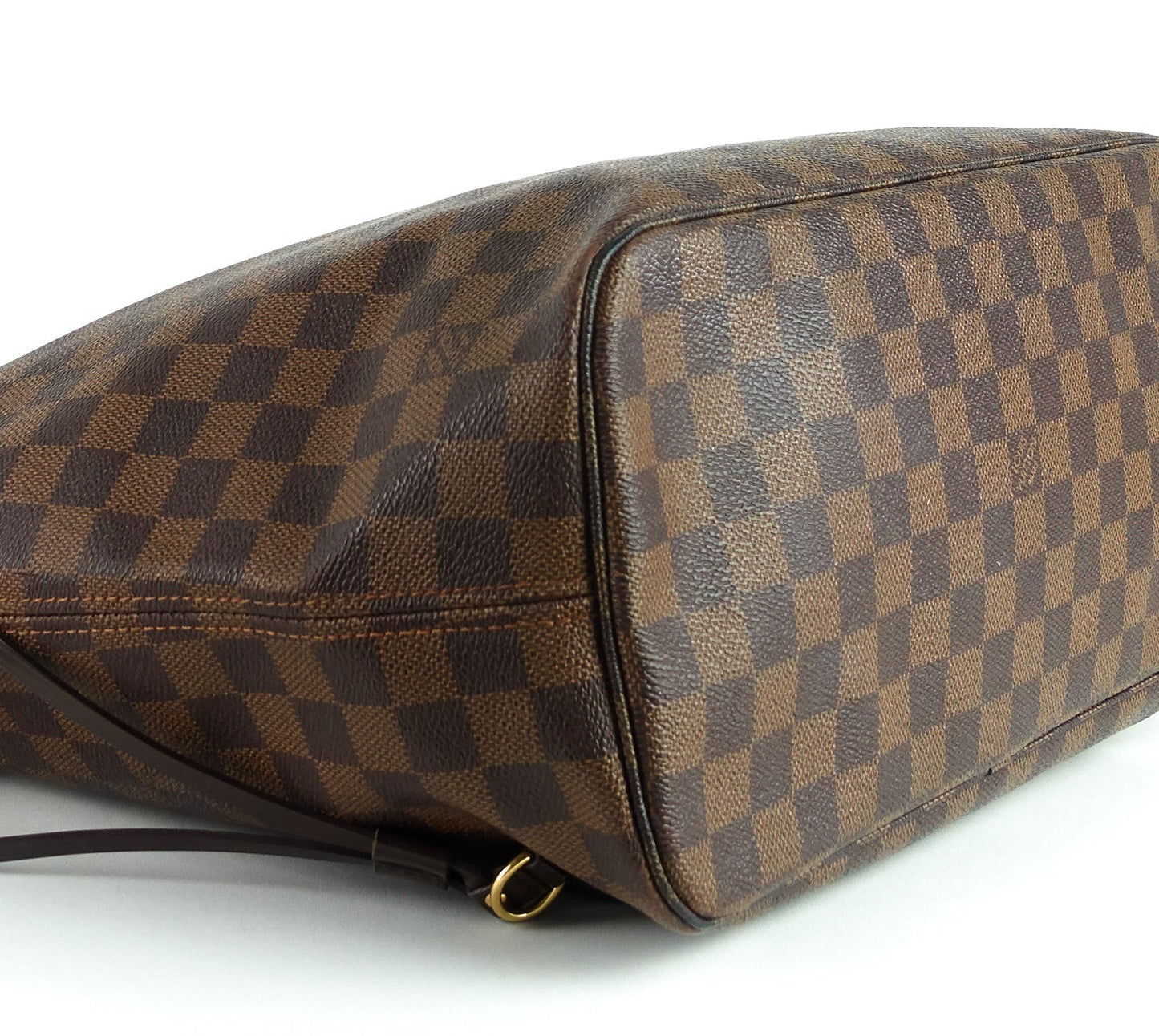 Louis Vuitto Neverfull MM Damier EbÃ¨ne Canvas Tote Bag