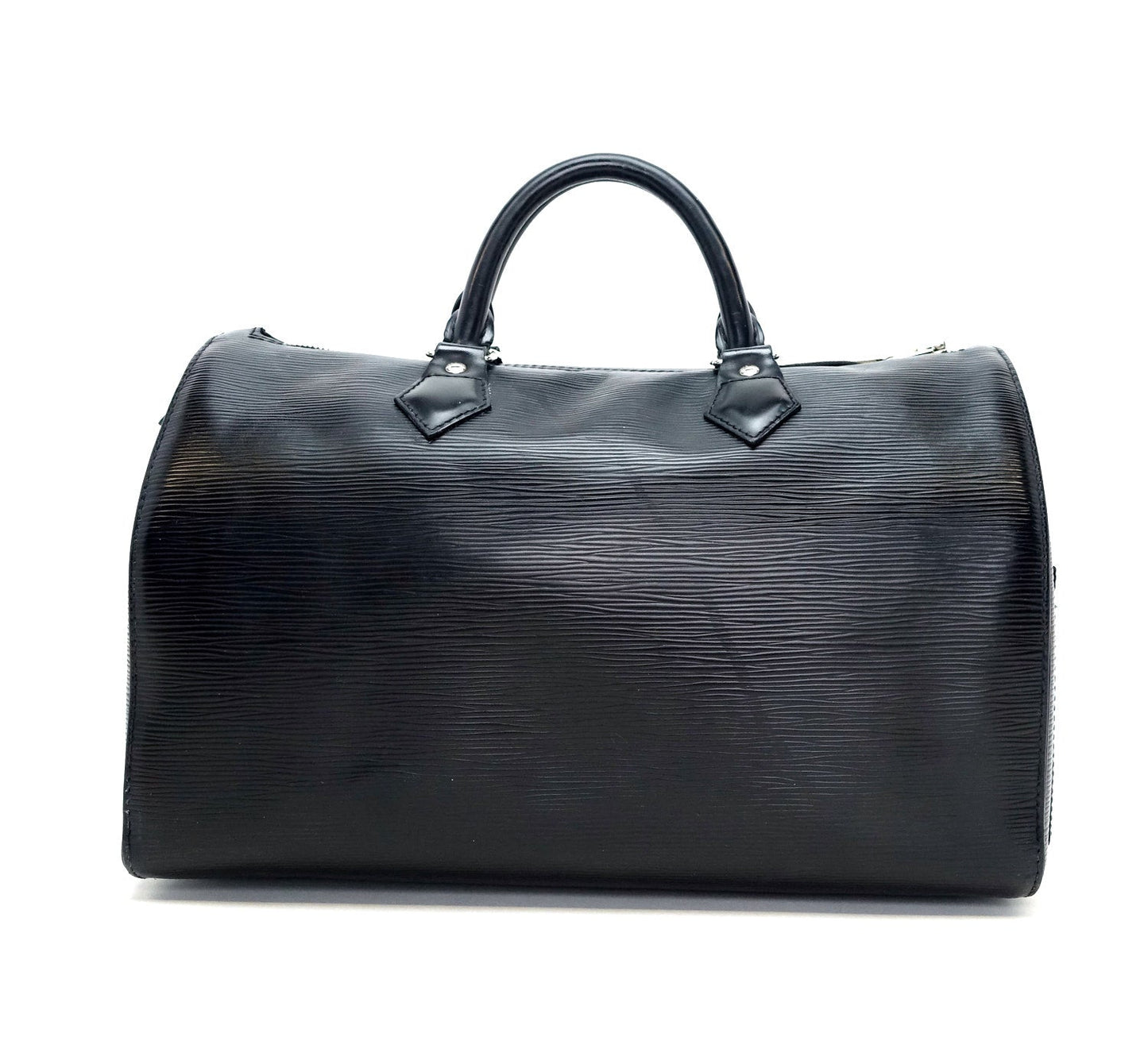 Louis Vuitto Speedy 30 Black Epi Leather Handbag