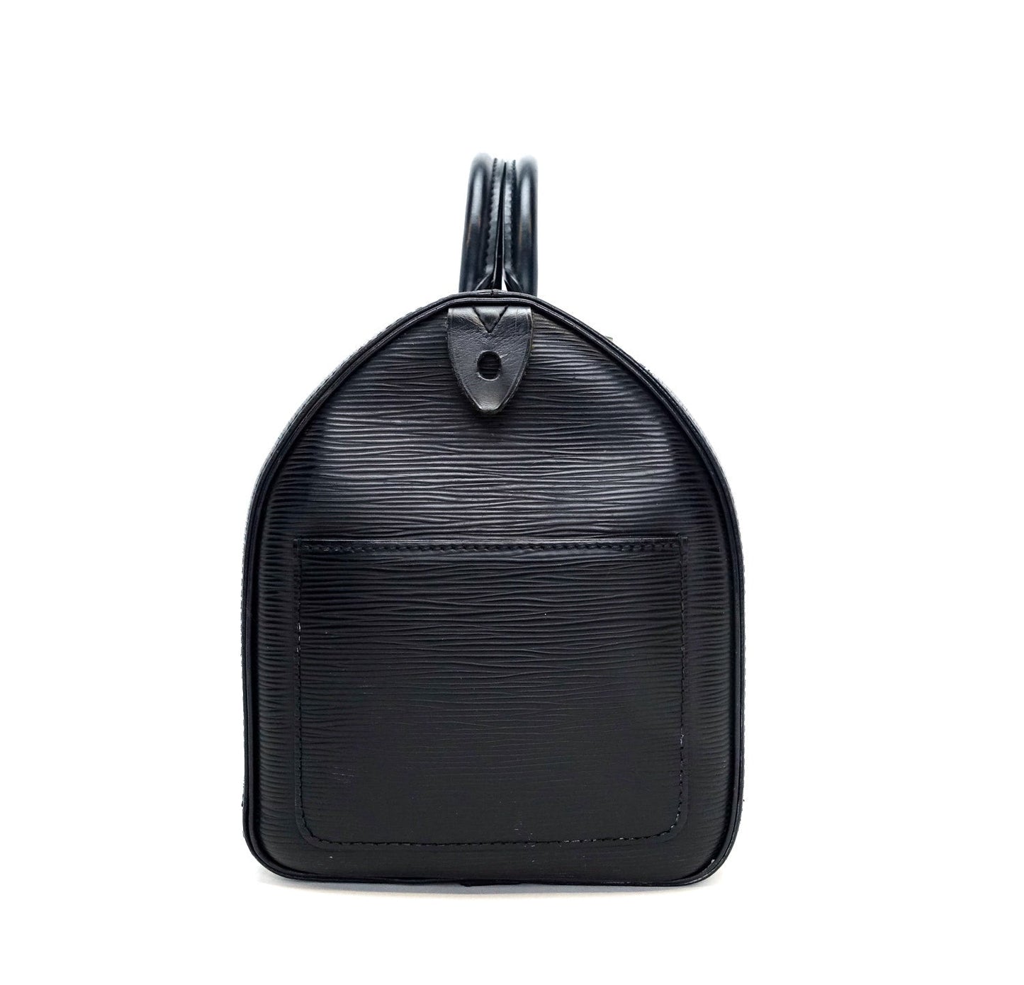 Louis Vuitto Speedy 30 Black Epi Leather Handbag