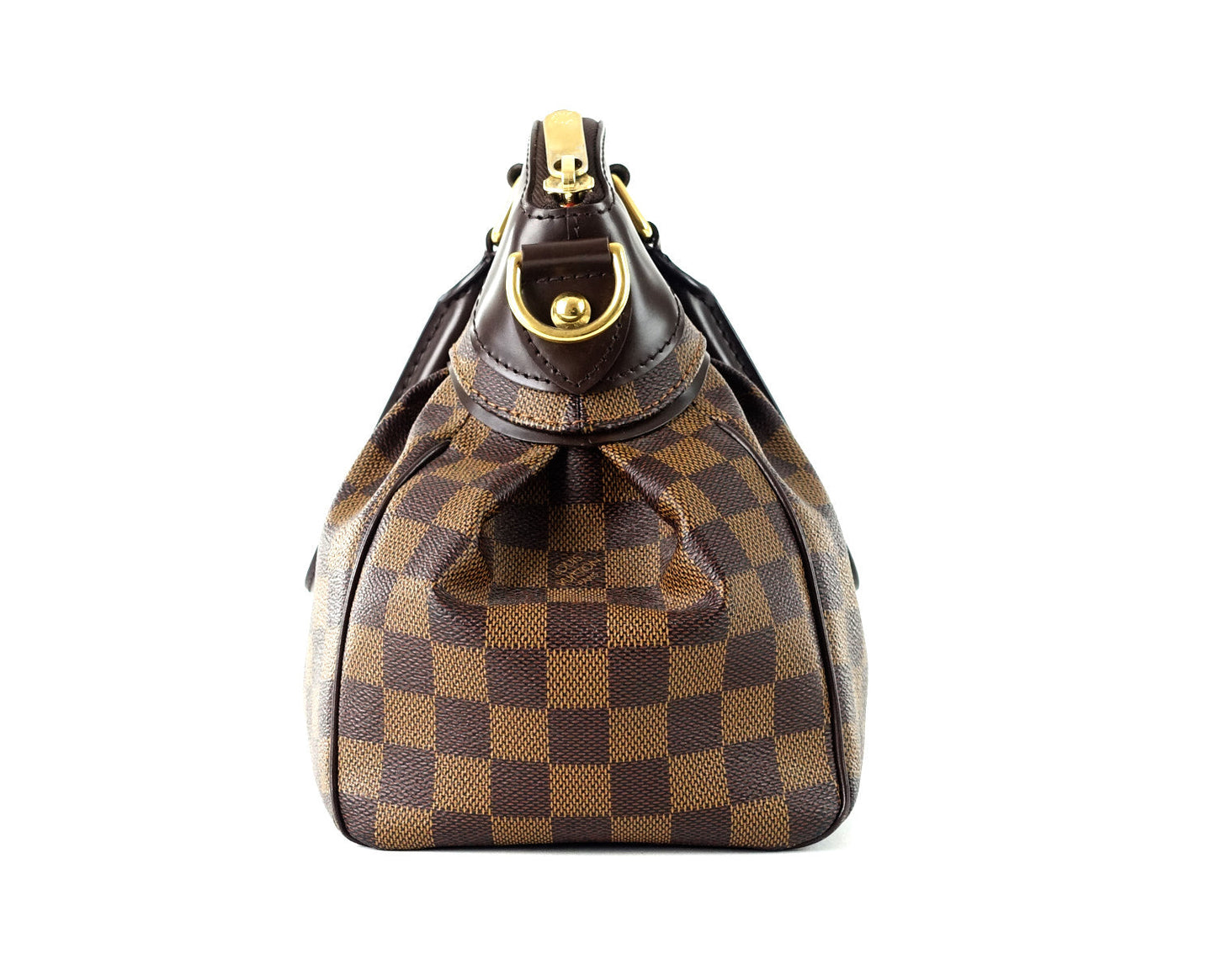 Louis Vuitto Trevi PM Damier Ebene Canvas Handbag
