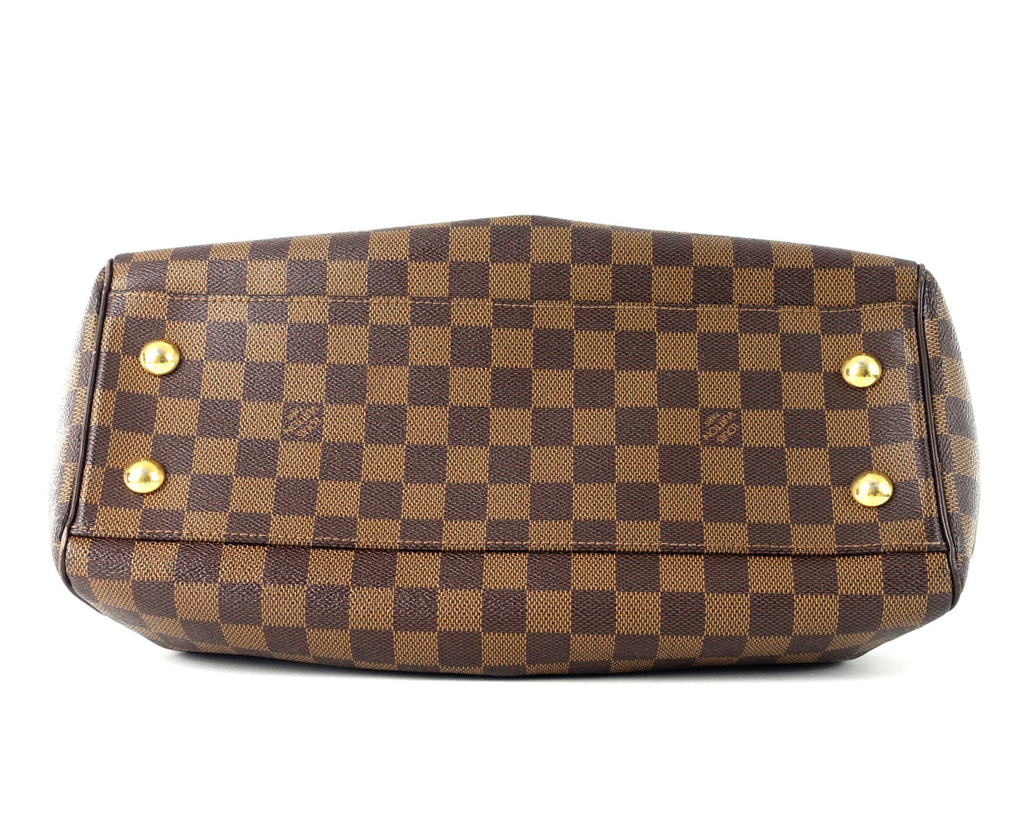 Louis Vuitto Trevi PM Damier Ebene Canvas Handbag