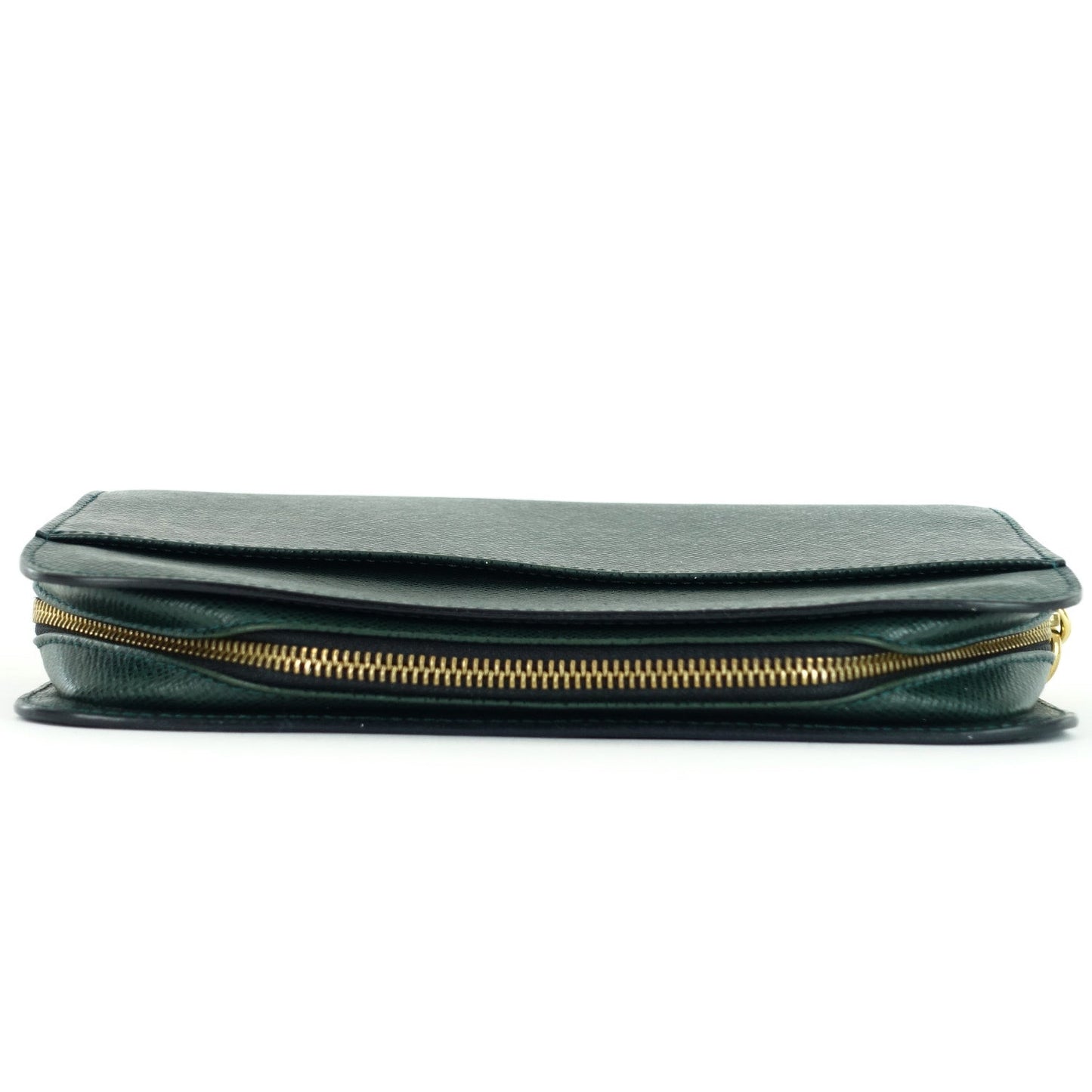 Louis Vuitto Baikal Taiga Leather Pochette Bag