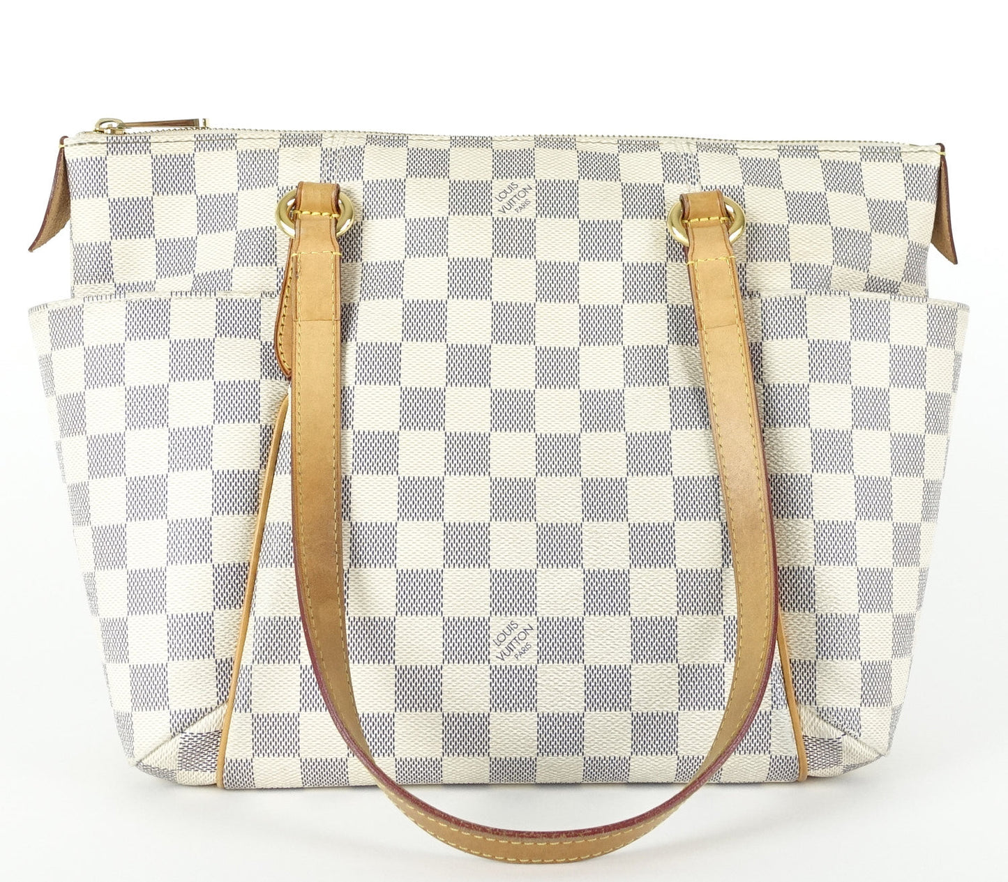 Louis Vuitto Totally PM Damier Azur Canvas Shoulder Bag