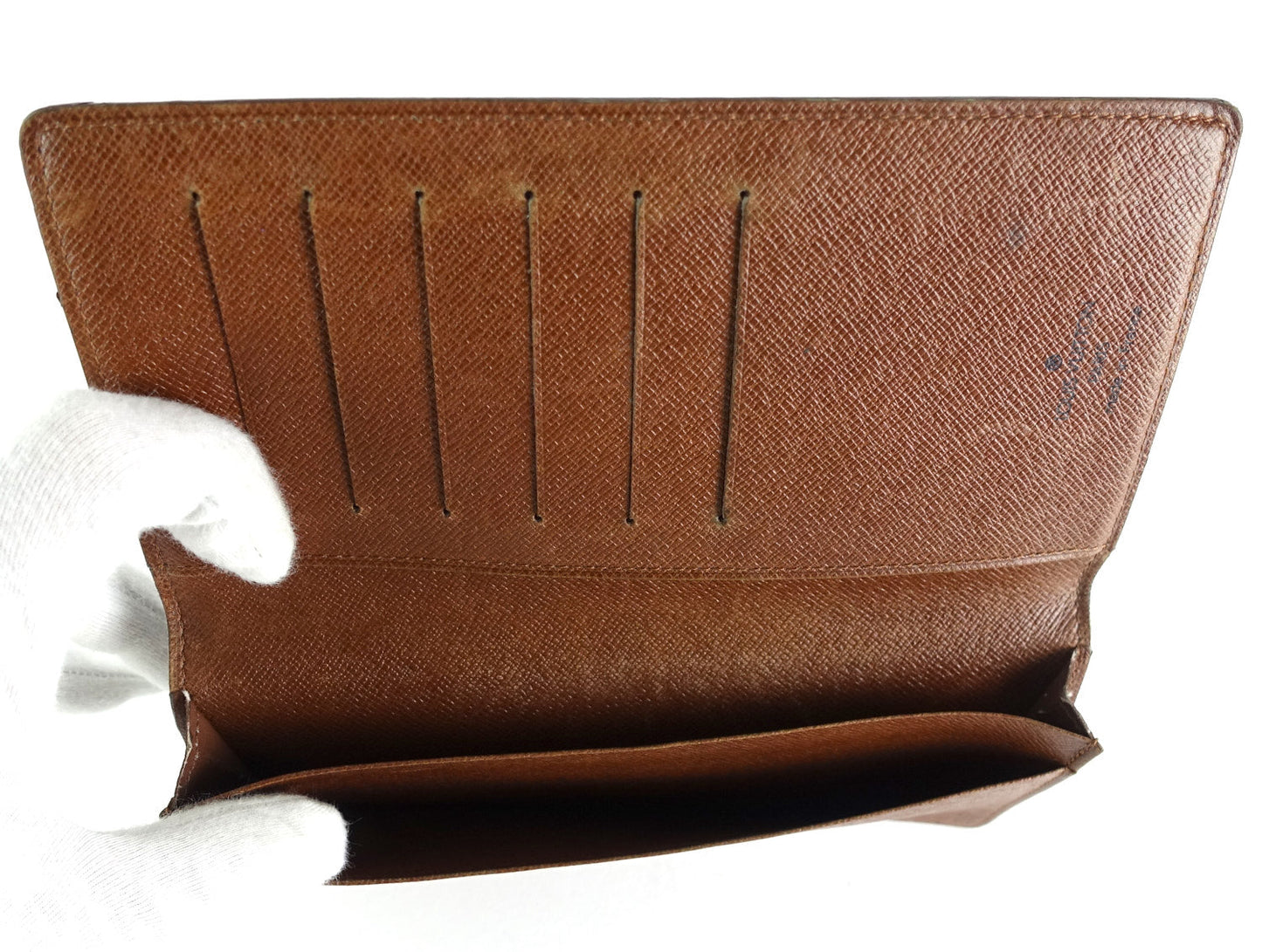 Louis Vuitto Bifold Monogram Canvas Long Wallet