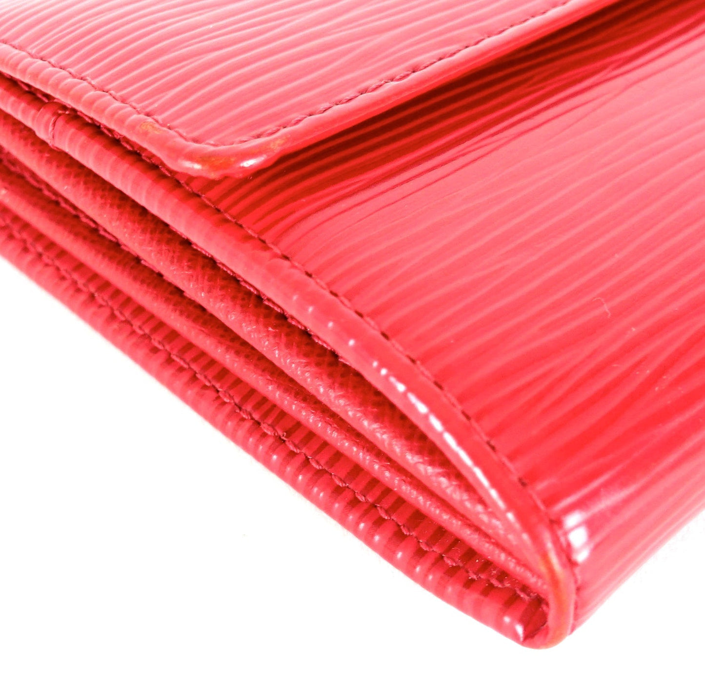 Louis Vuitto Sarah Red Epi Leather Wallet