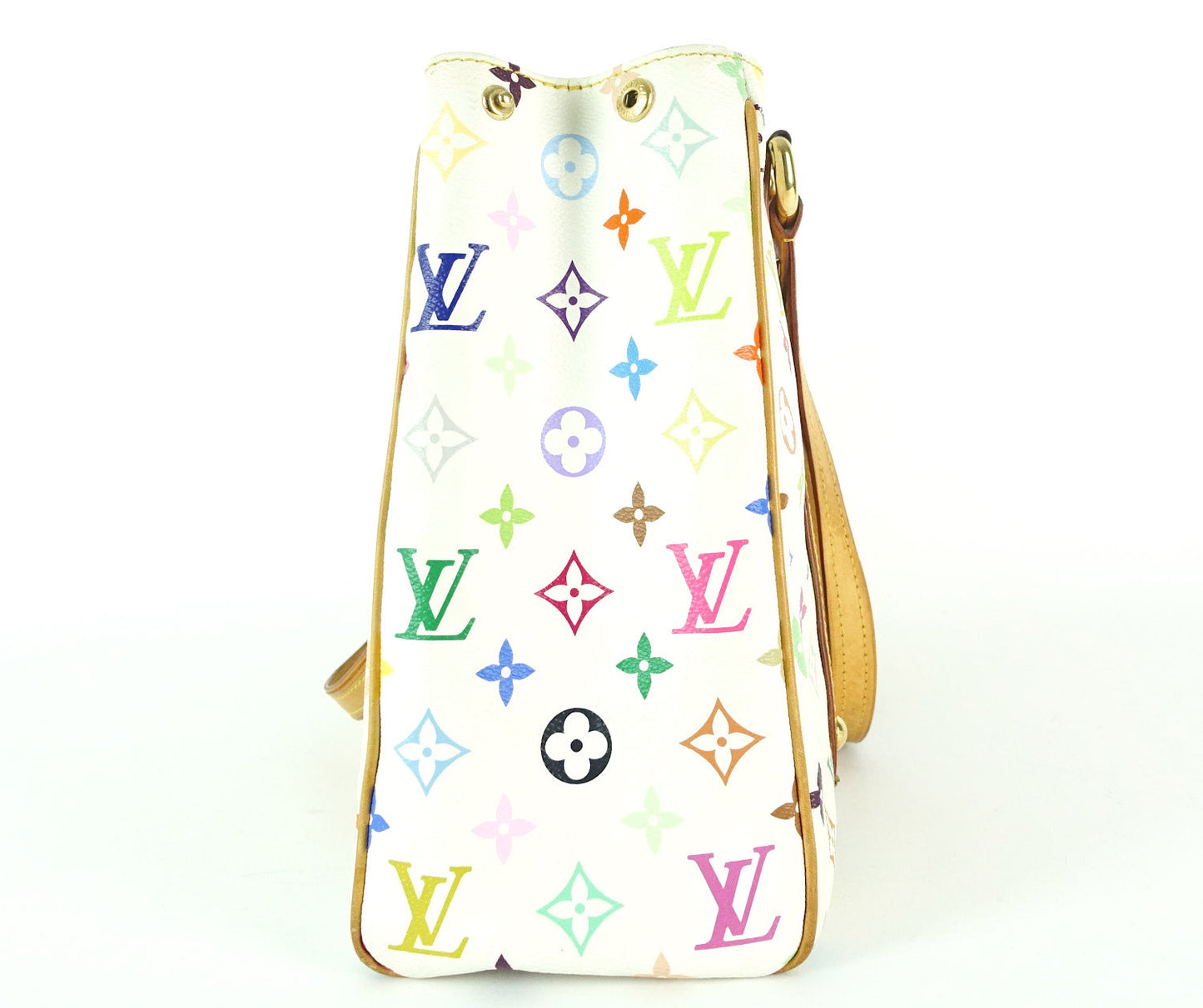 Louis Vuitto Aurelia MM Multicolore Monogram Canvas Tote Bag