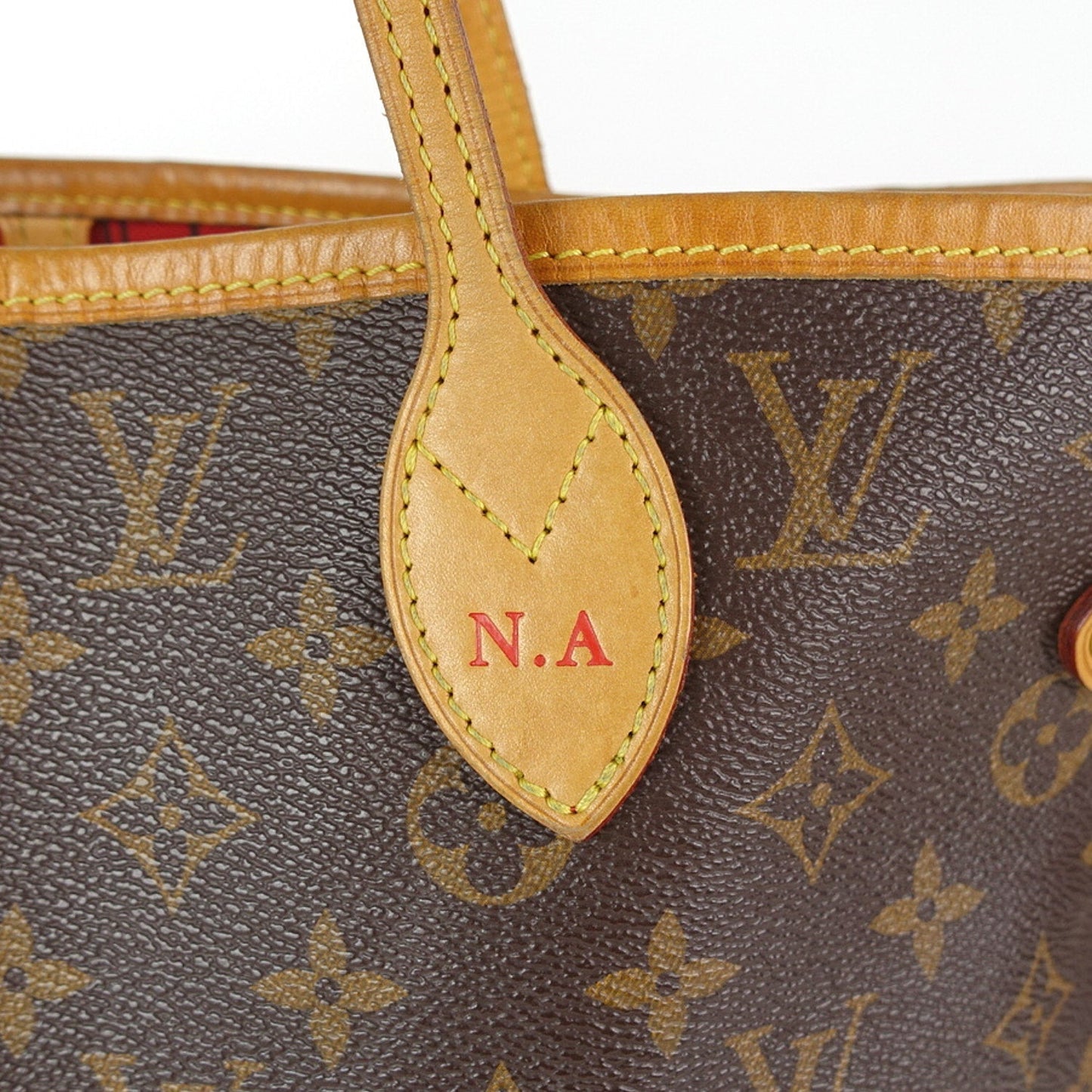 Louis Vuitto Neverfull MM Monogram Canvas Tote Bag