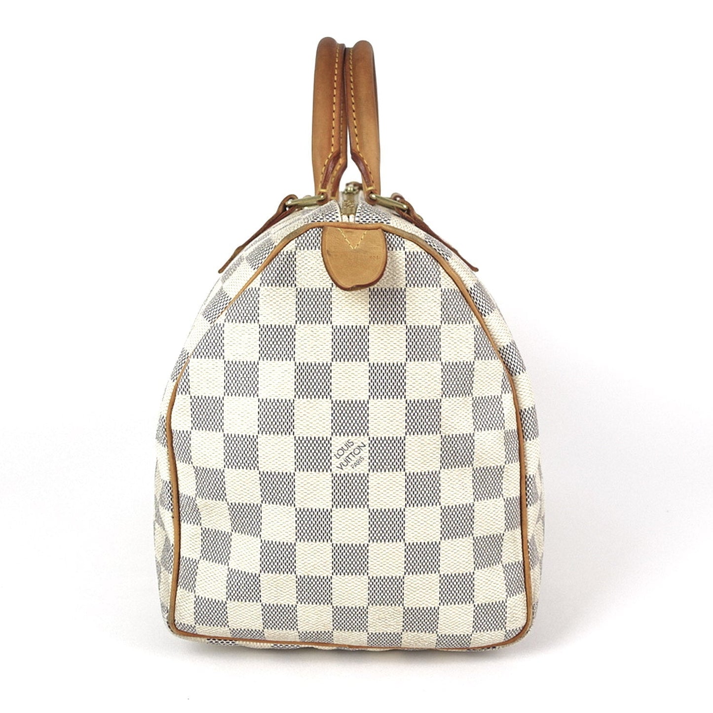 Louis Vuitto Speedy 30 Damier Azur Canvas City Handbag