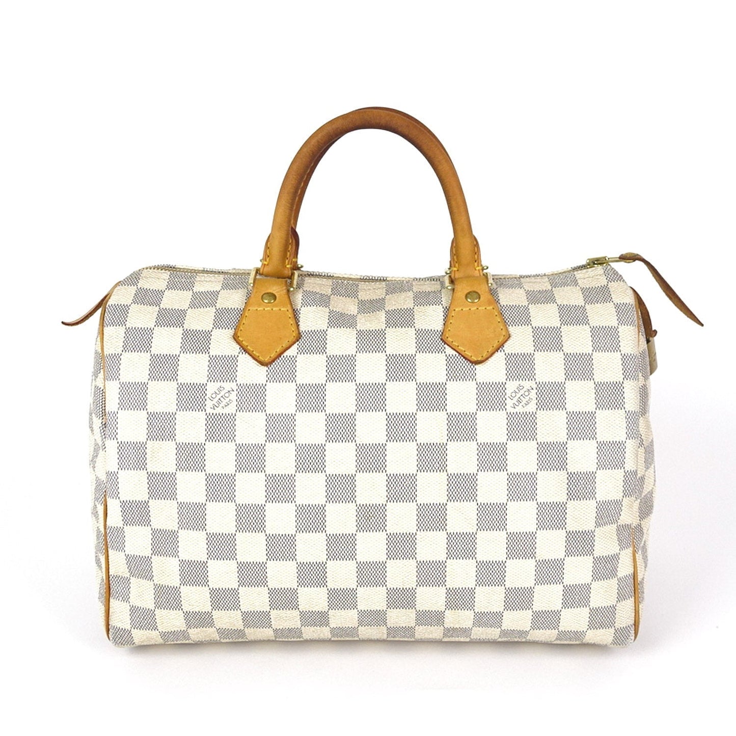 Louis Vuitto Speedy 30 Damier Azur Canvas City Handbag