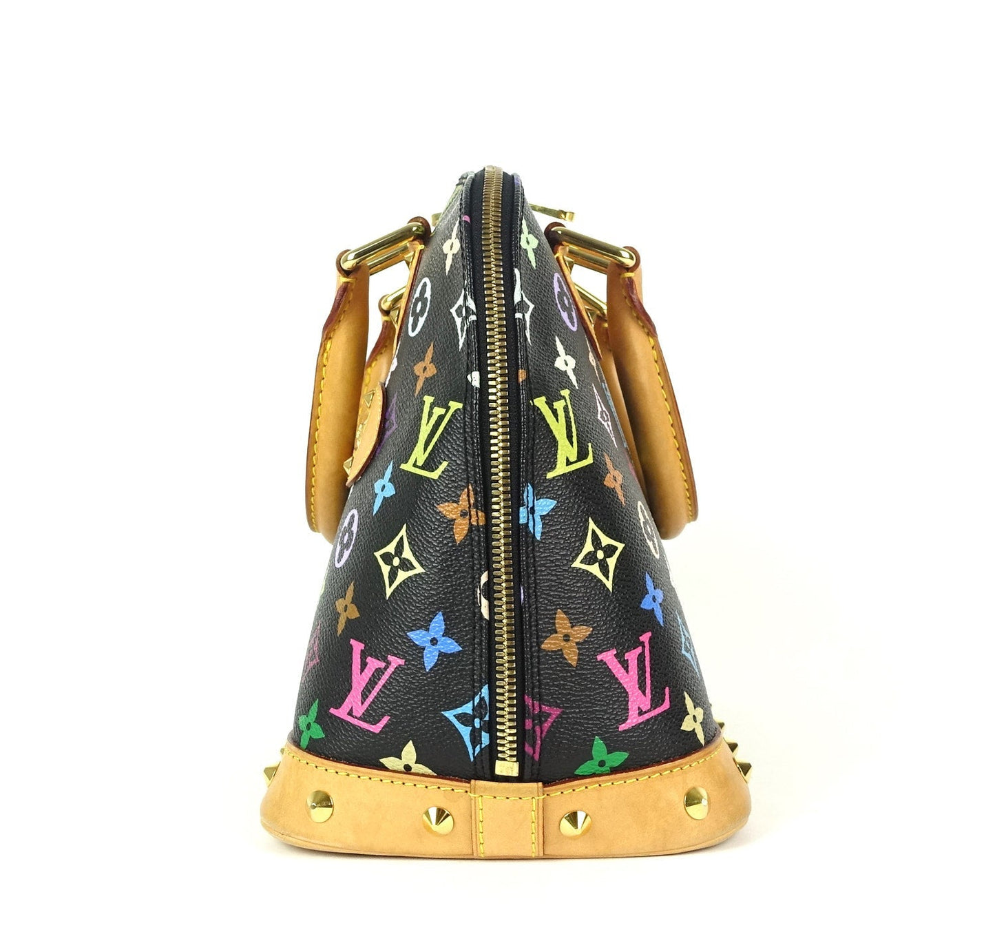 Louis Vuitto Alma Multicolor Monogram Canvas Handbag