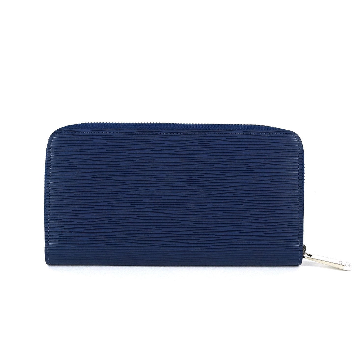 Louis Vuitto Zippy Navy Blue Epi Leather Wallet