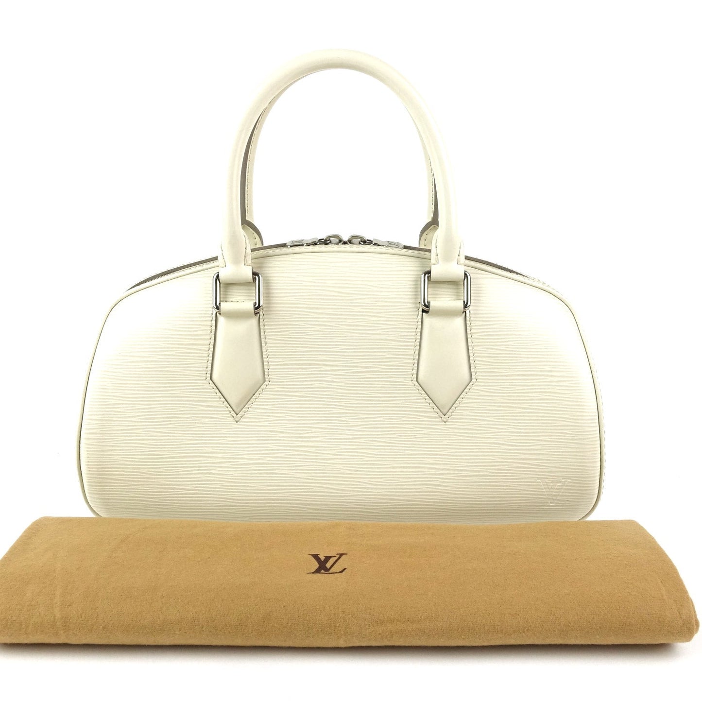 Louis Vuitto Jasmin Cream Epi Leather Handbag