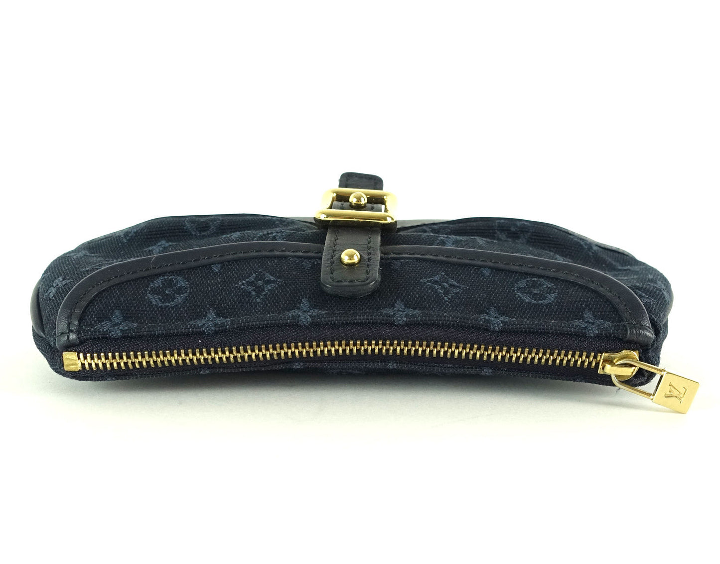 Louis Vuitto Anne Sophie Mini Lin Canvas Clutch Bag