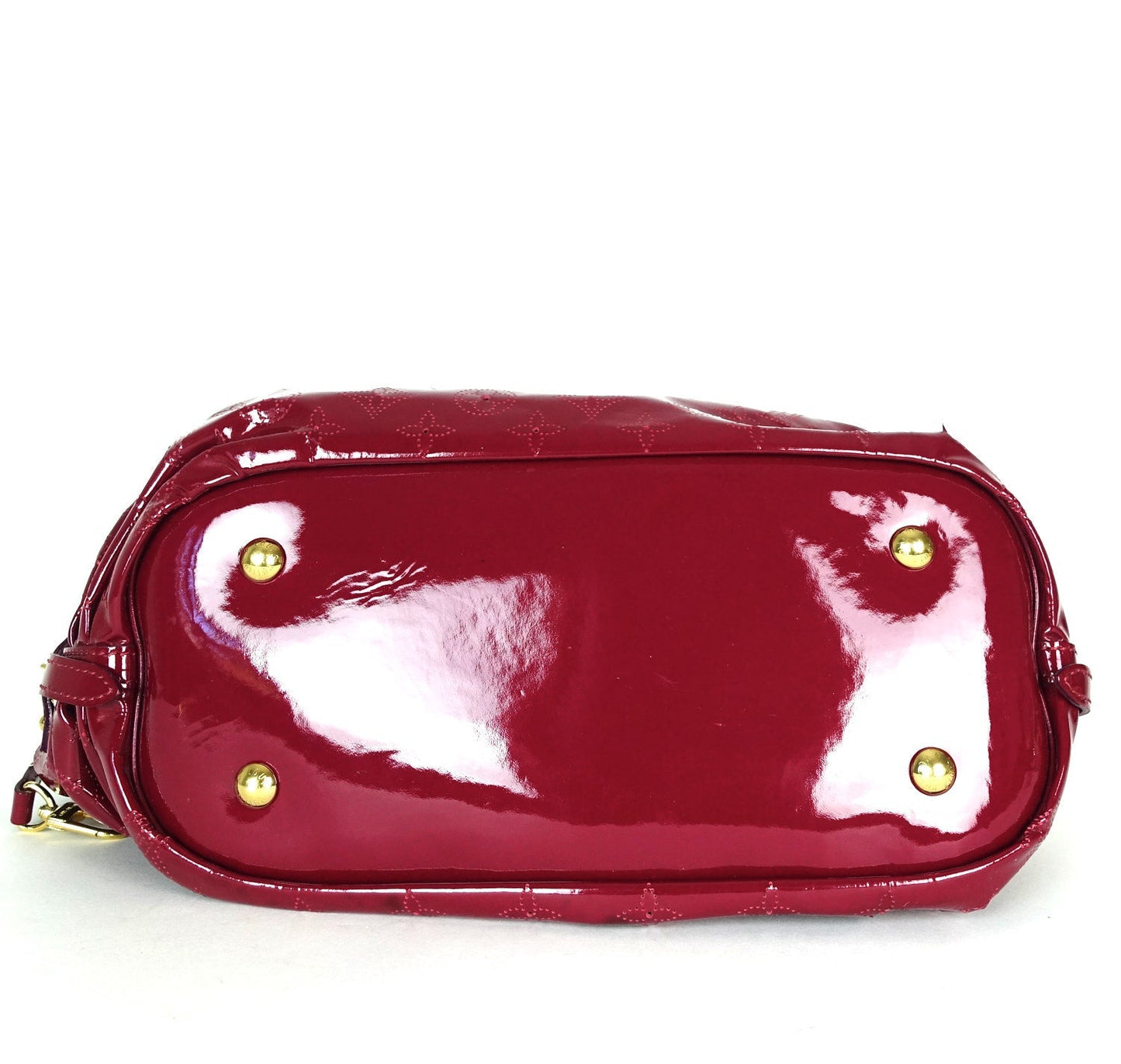 Louis Vuitto Surya Mahina Patent Leather Hobo Bag