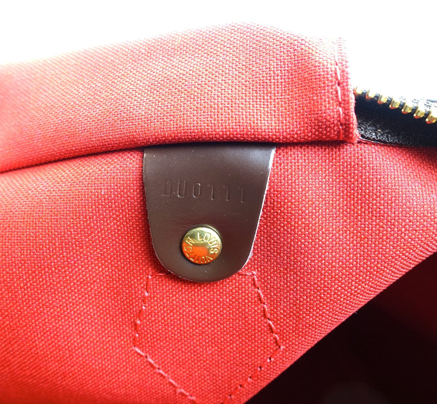Louis Vuitto Speedy 30 Damier EbÃ¨ne Canvas Handbag