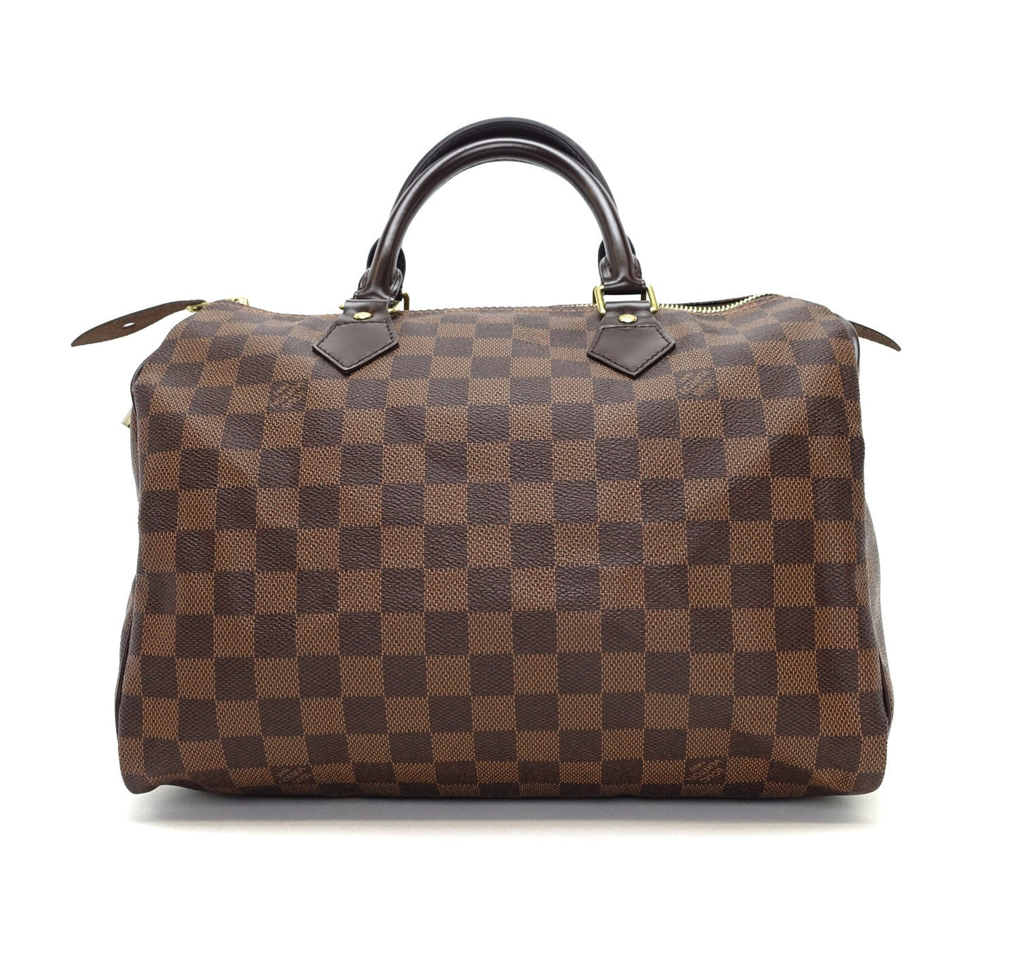 Louis Vuitto Speedy 30 Damier EbÃ¨ne Canvas Handbag