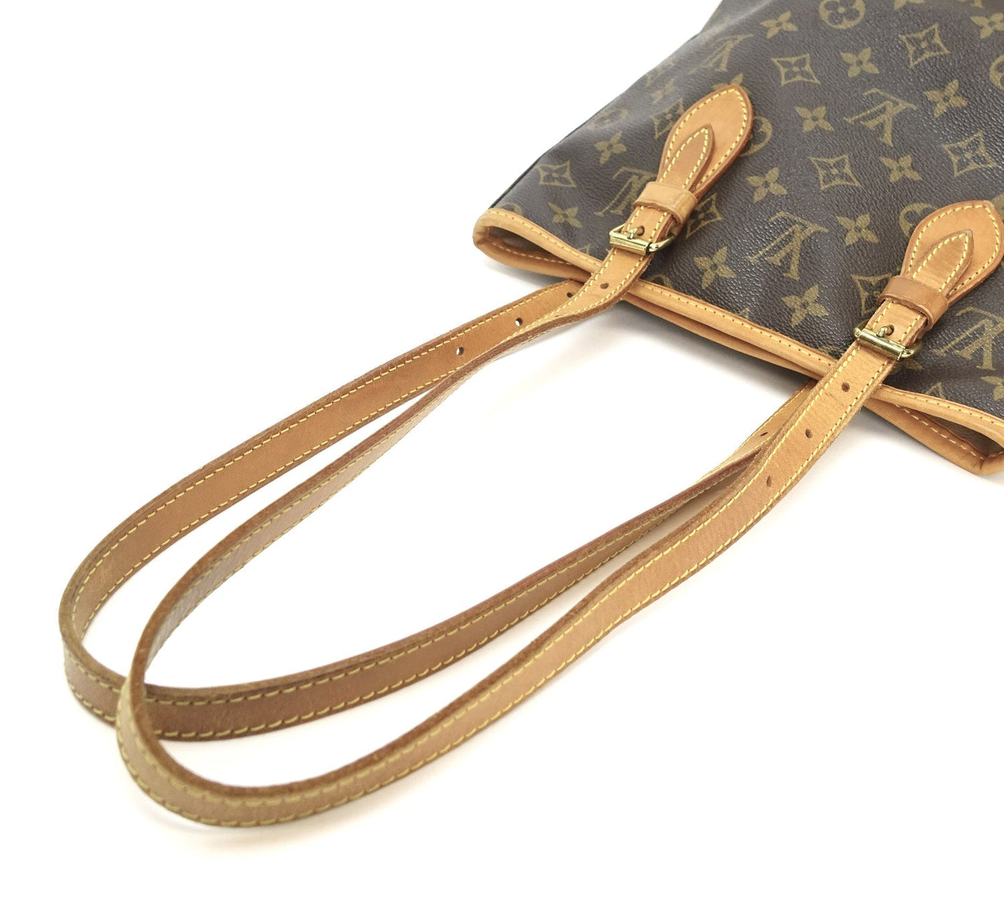 Louis Vuitto Petit Bucket Monogram Canvas Tote Bag