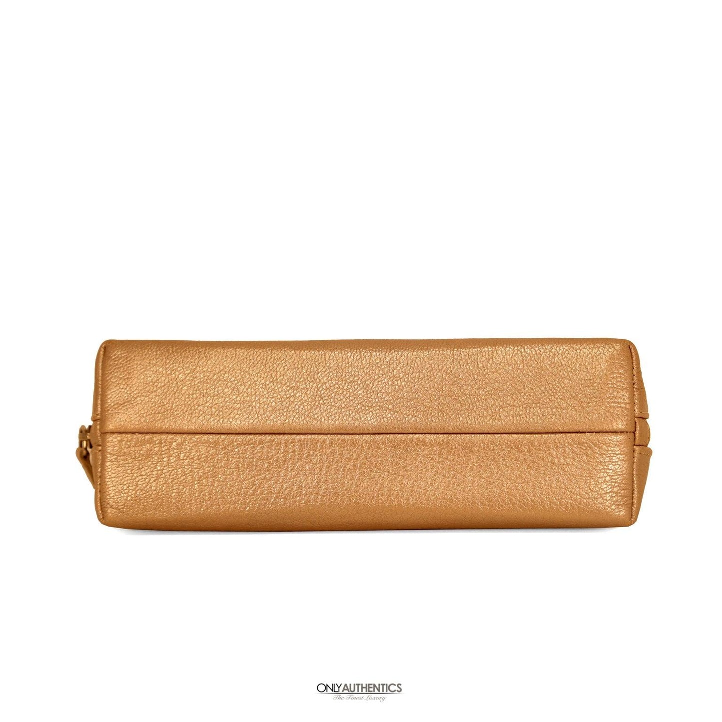 Chanel Rose Gold Leather Pouch