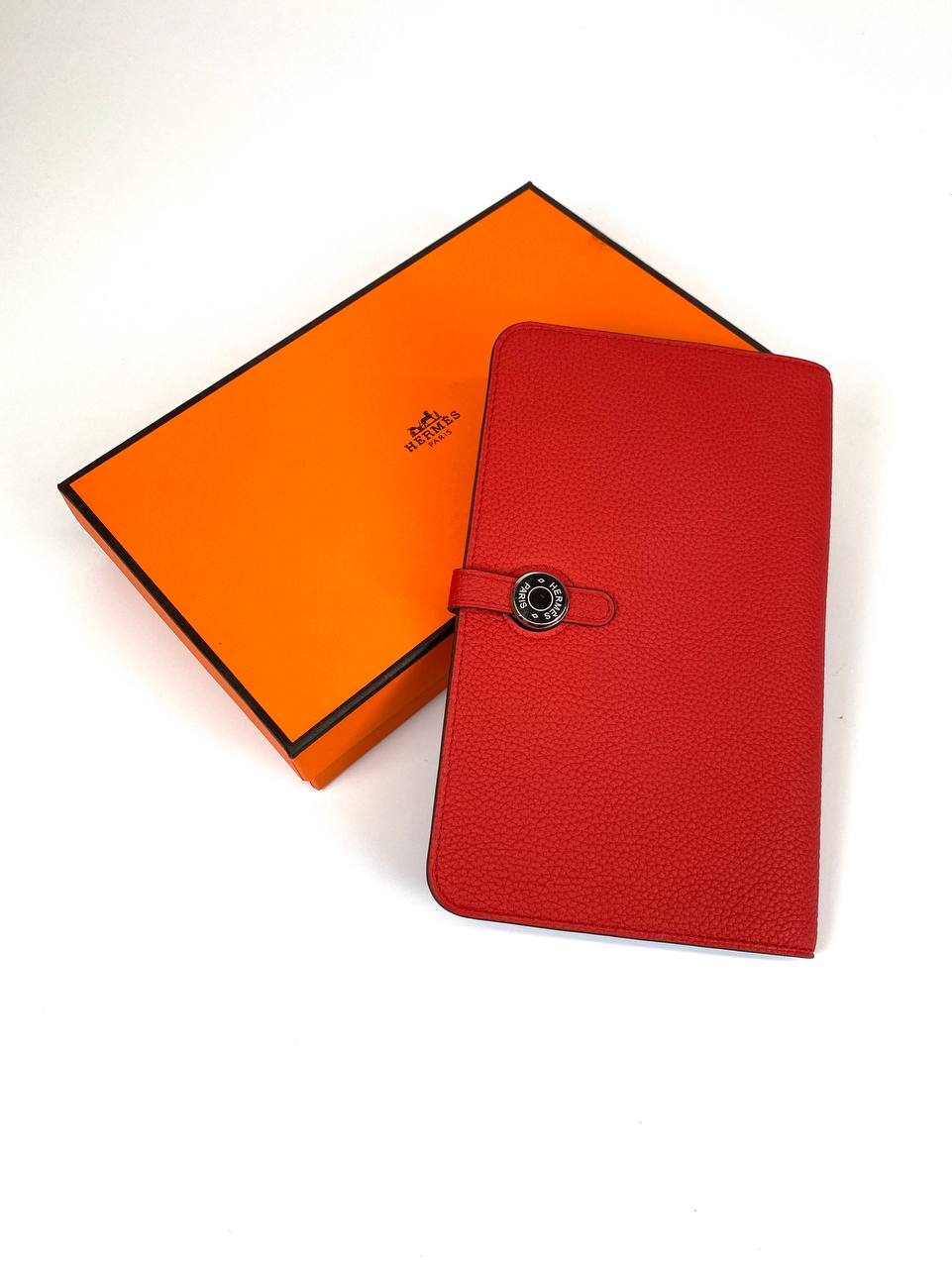 HermÃƒÆ’Ã‚Â¨s red Dogon Duo wallet