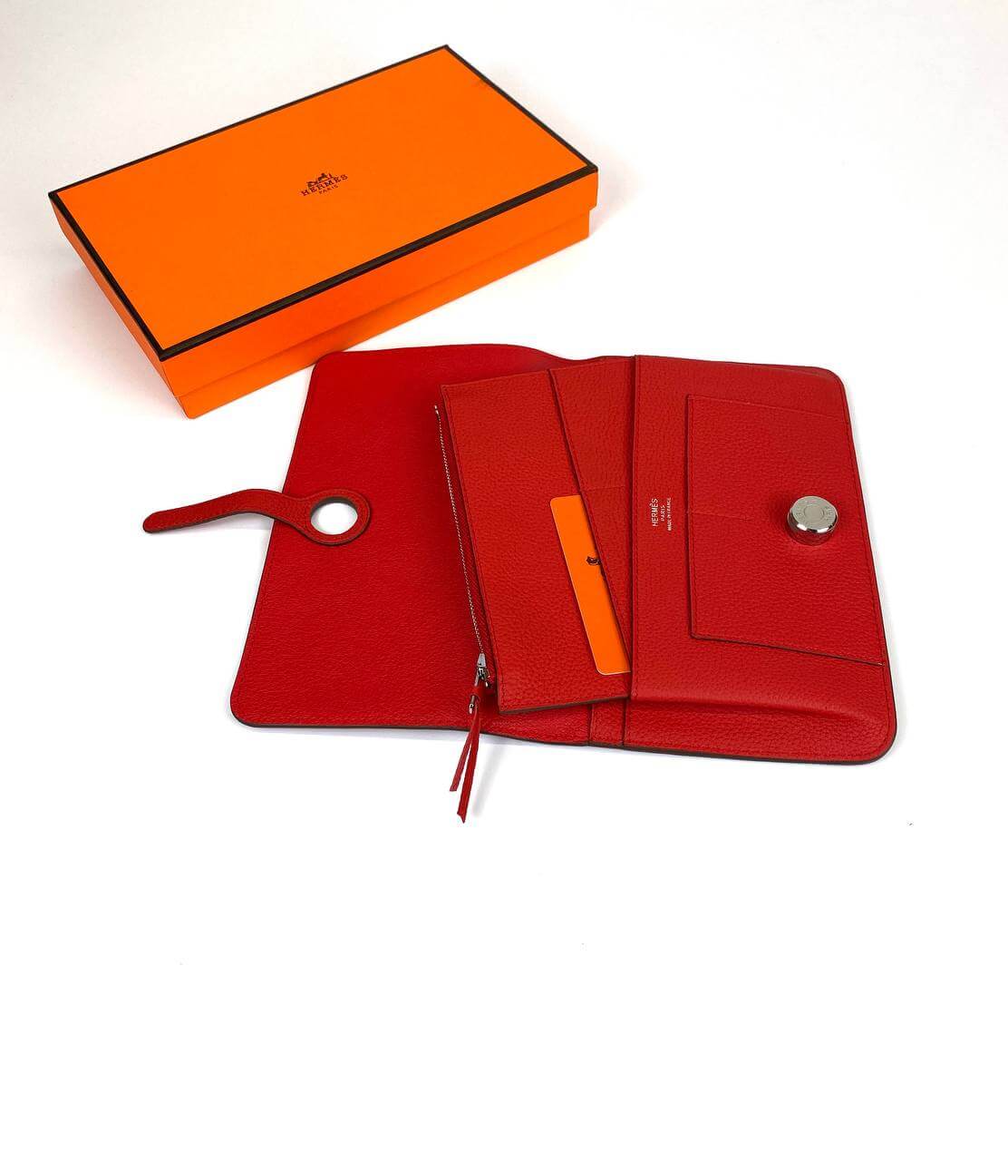HermÃƒÆ’Ã‚Â¨s red Dogon Duo wallet