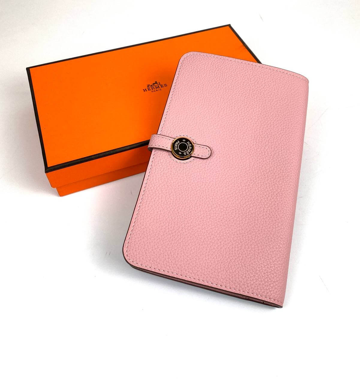 HermÃƒÆ’Ã‚Â¨s pink Dogon Duo wallet