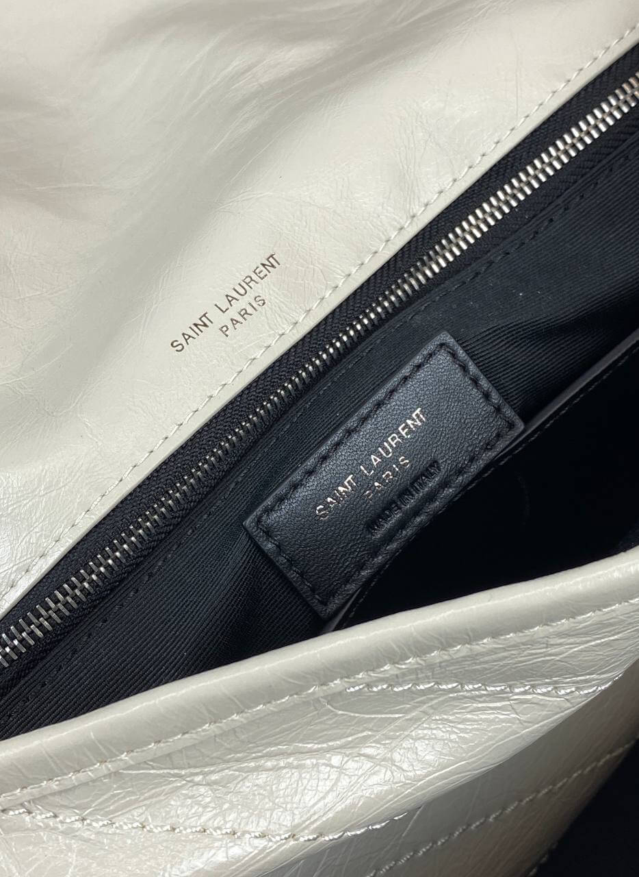 SAINT LAURENT NIKI BAGS white