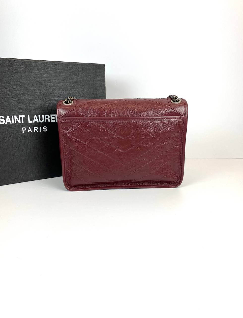 SAINT LAURENT NIKI BAGS red