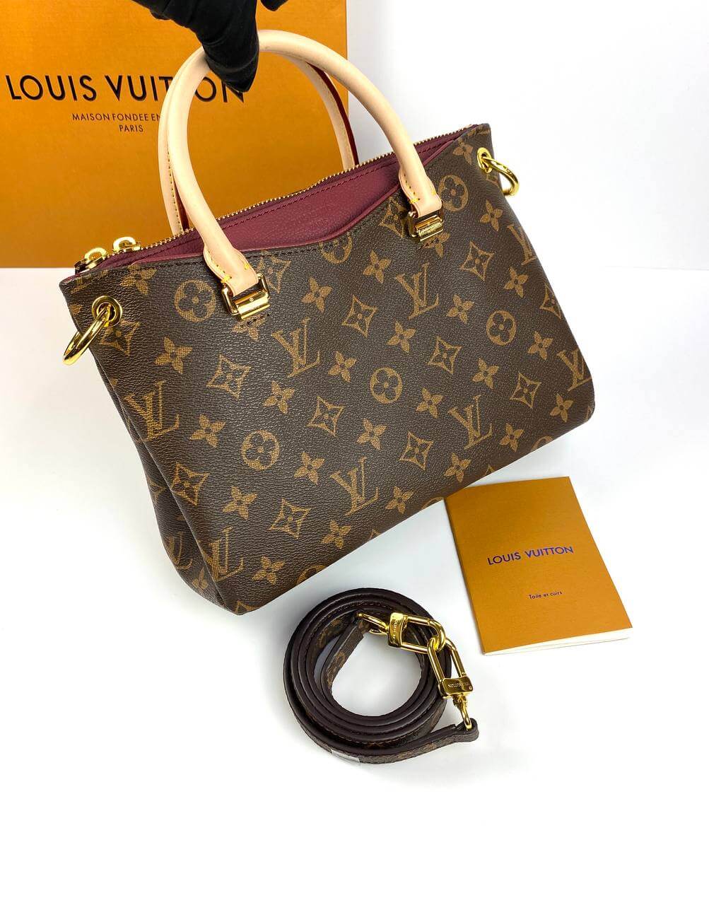 Louis Vuitton PALLAS BB BAG red