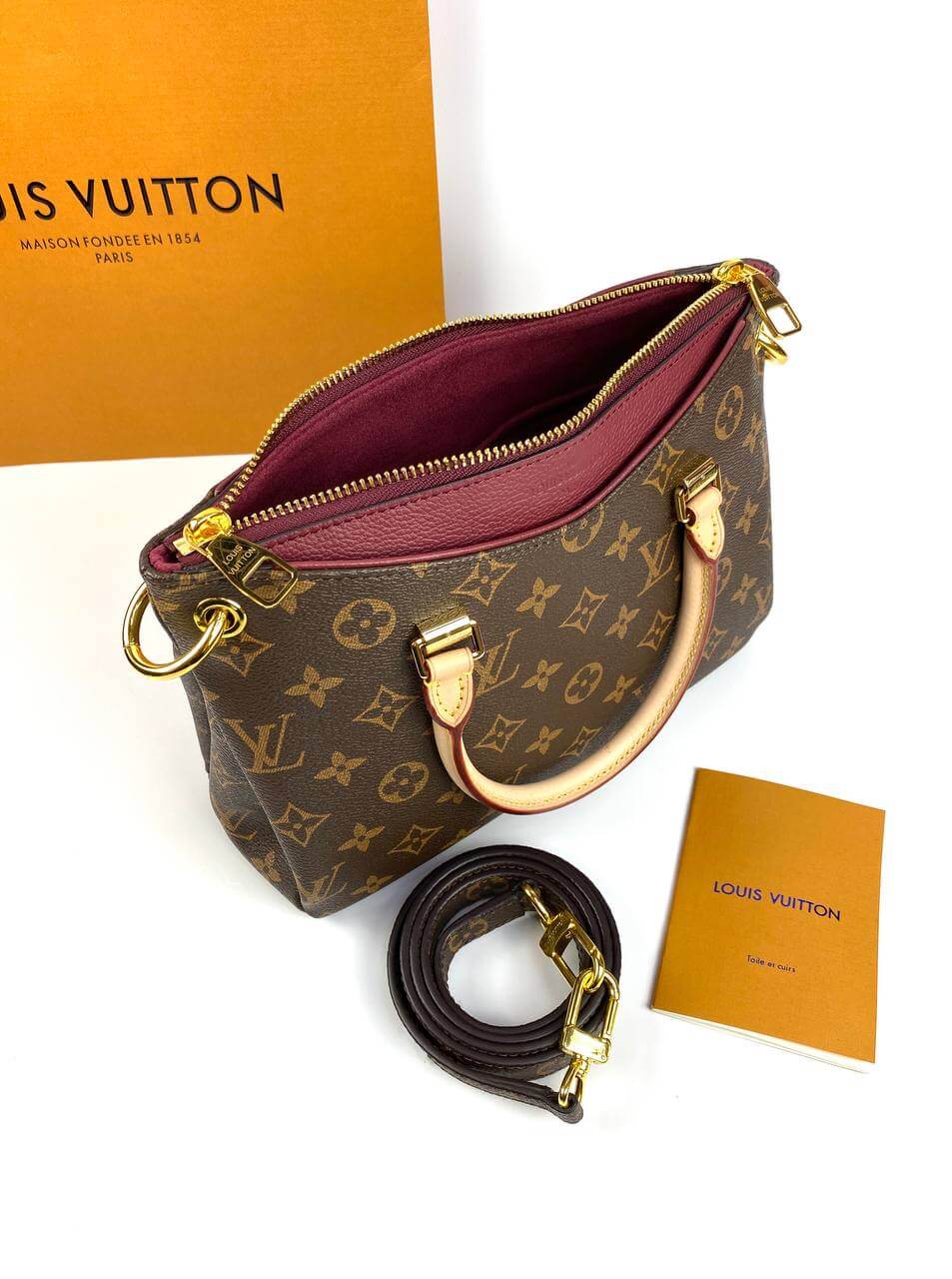 Louis Vuitton PALLAS BB BAG red