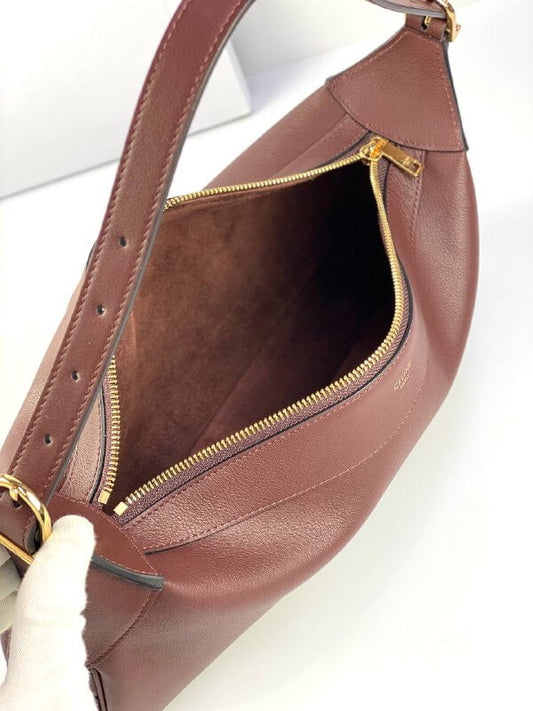CELINE Bags MEDIUM ROMY in Supple Calfskin dark brown