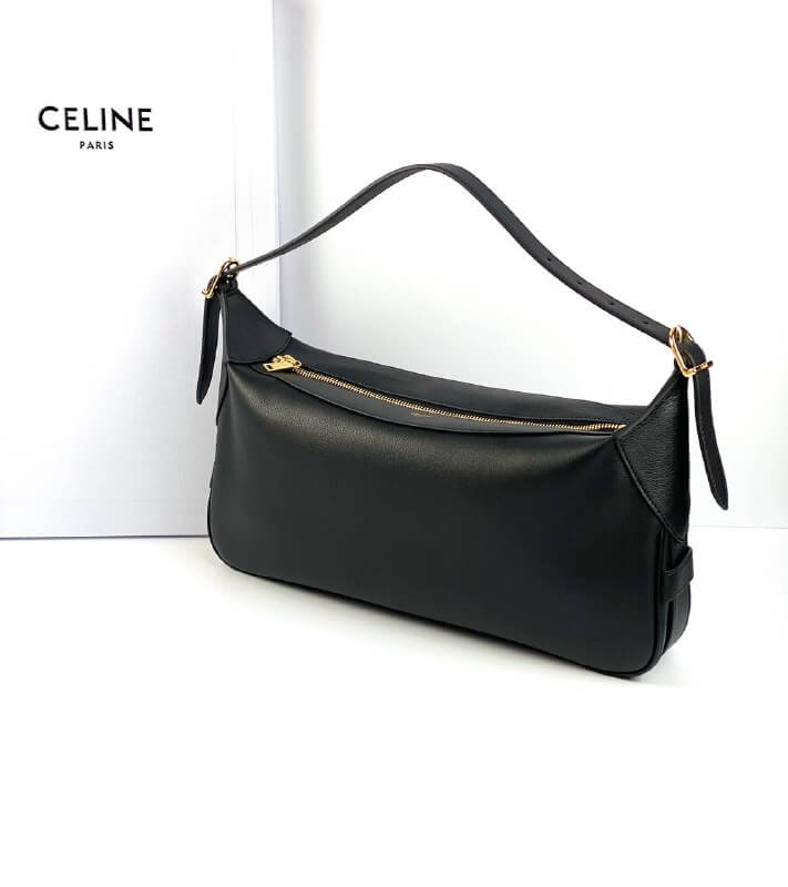 CELINE Bags MEDIUM ROMY in Supple Calfskin black